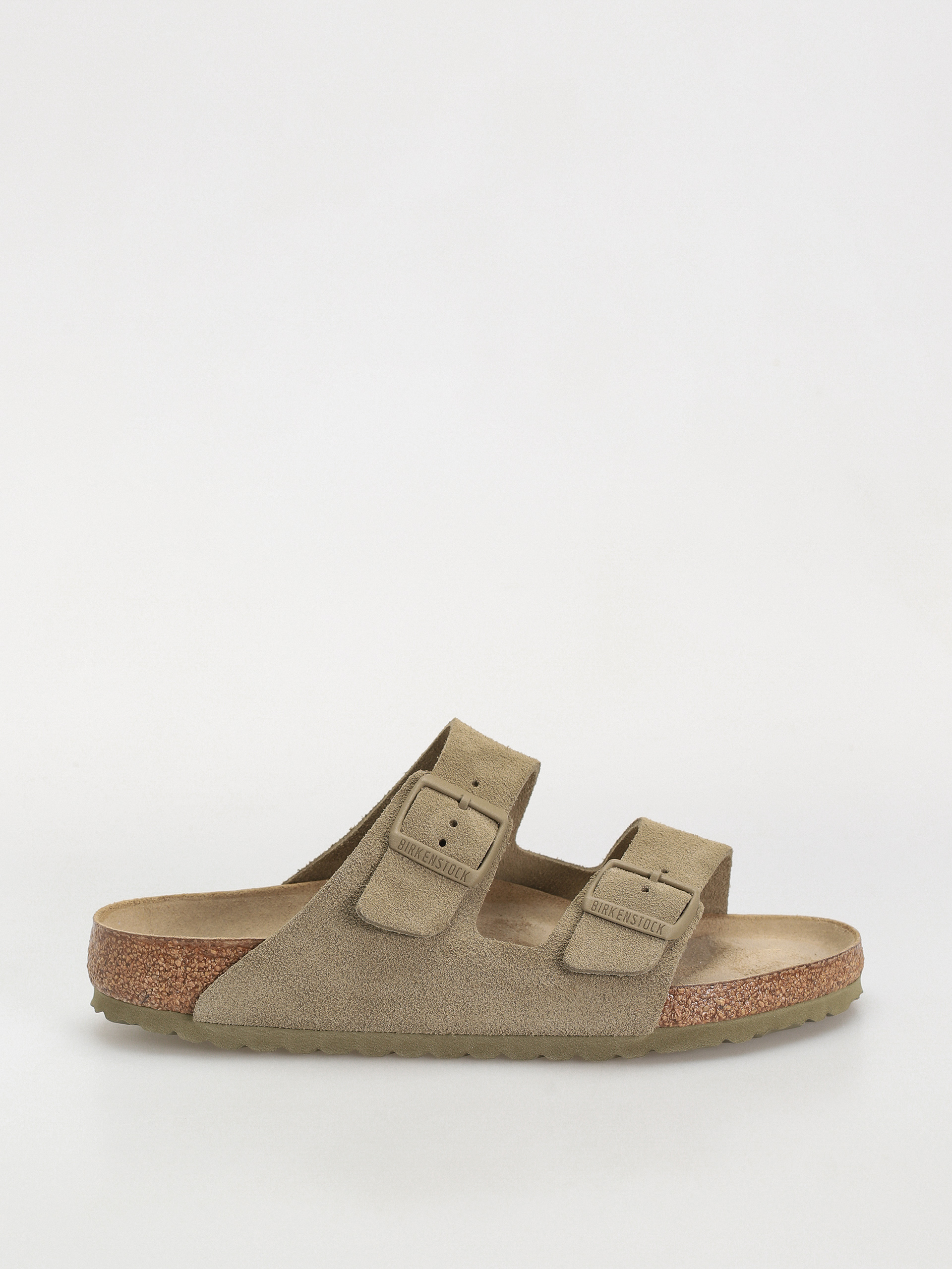 u0218lapi Birkenstock Arizona Suede Leather Regular (faded khaki)
