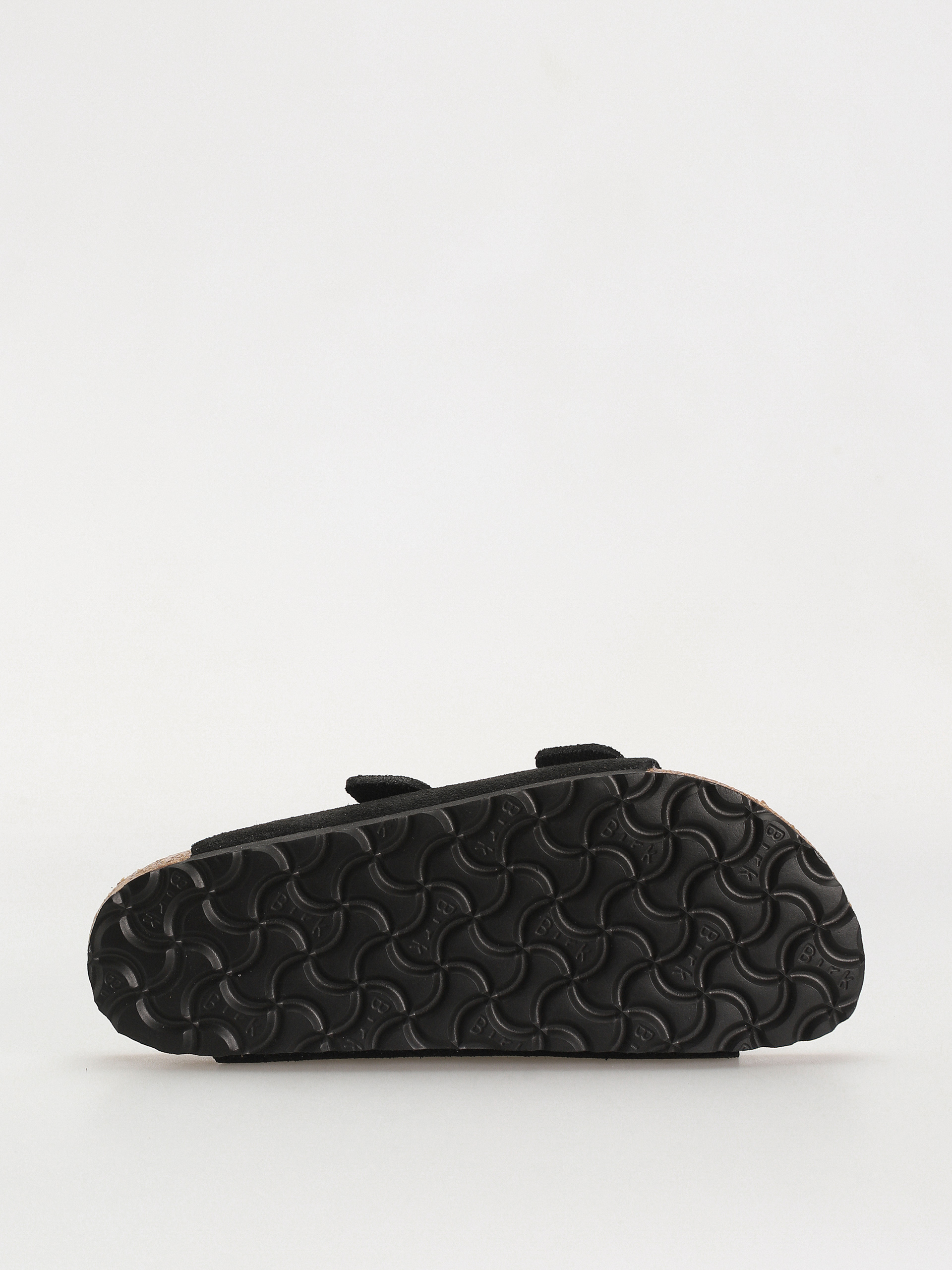 Șlapi Birkenstock Arizona Suede Leather Narrow Wmn (black)
