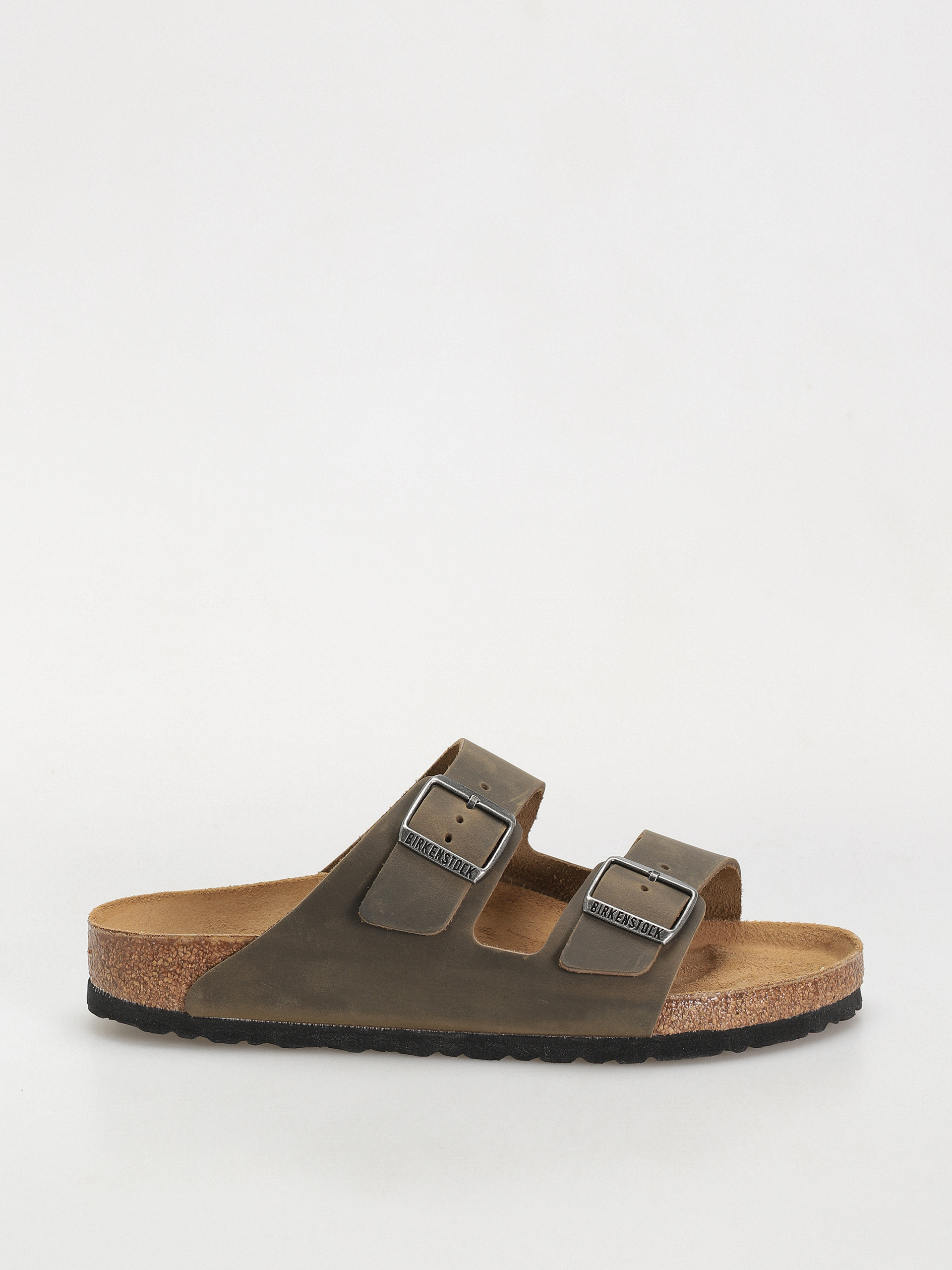 u0218lapi Birkenstock Arizona Oiled Leather Regular (faded khaki)