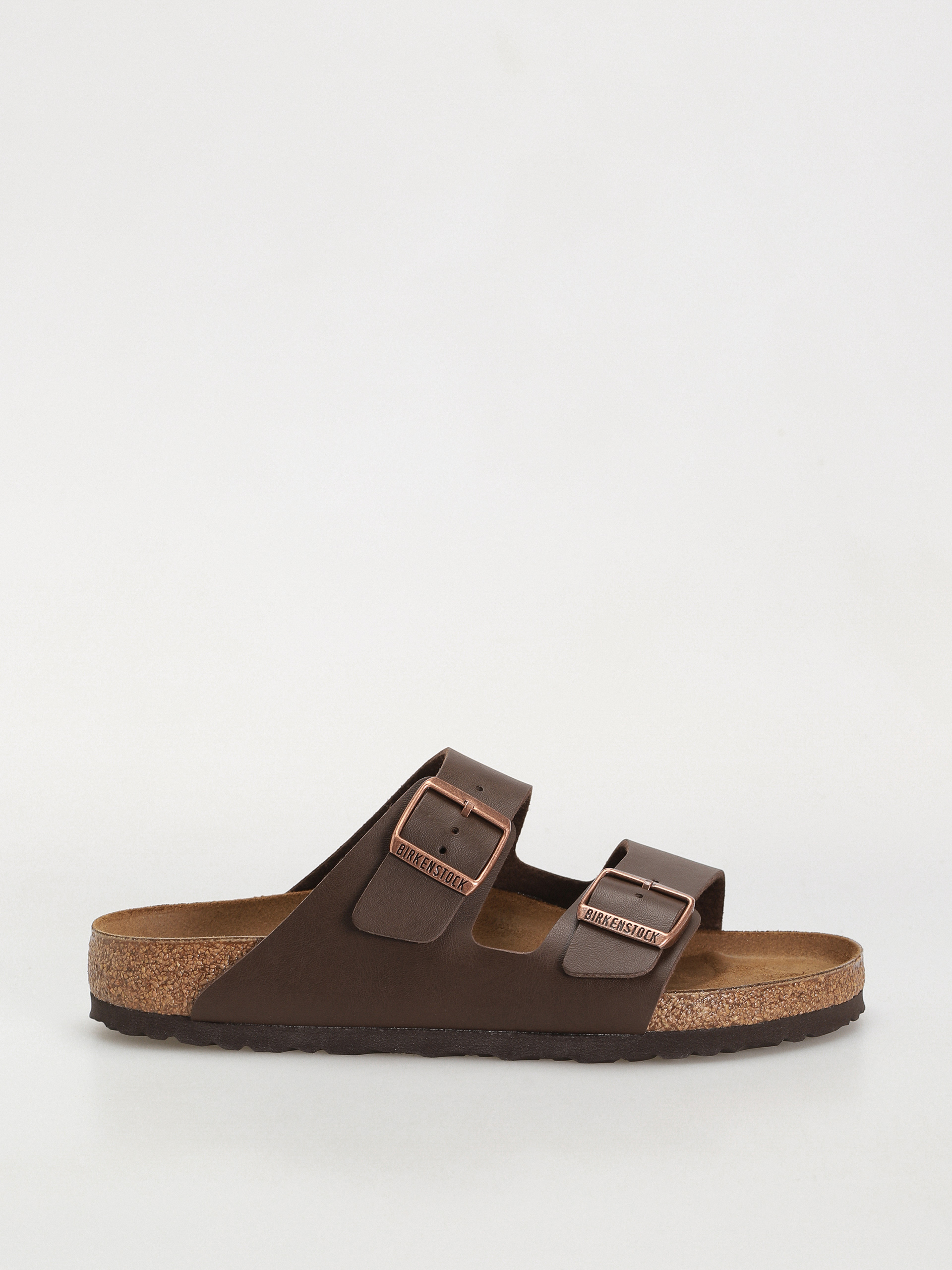 Șlapi Birkenstock Arizona Birko Flor Regular (dark brown)
