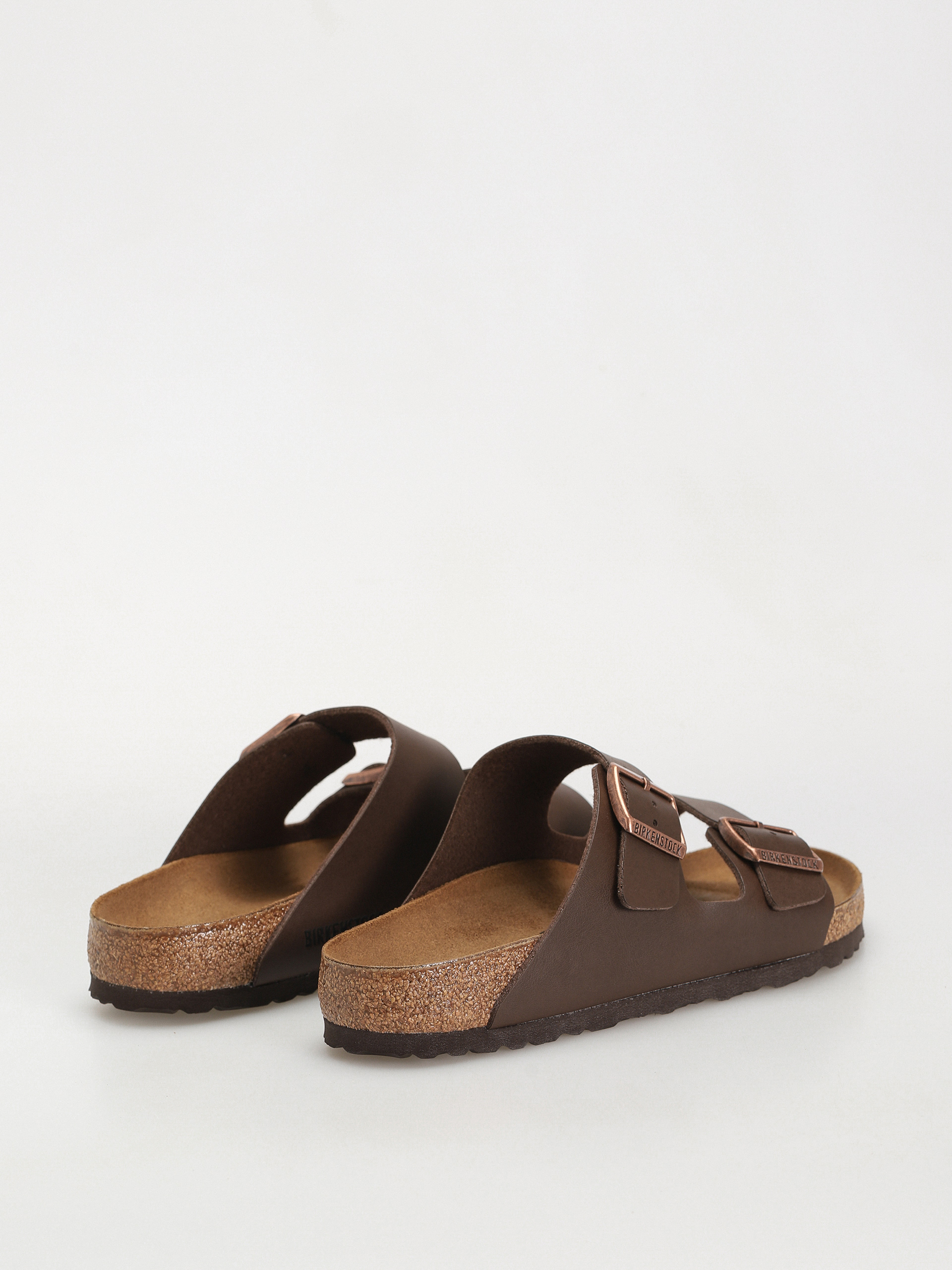 Șlapi Birkenstock Arizona Birko Flor Regular (dark brown)