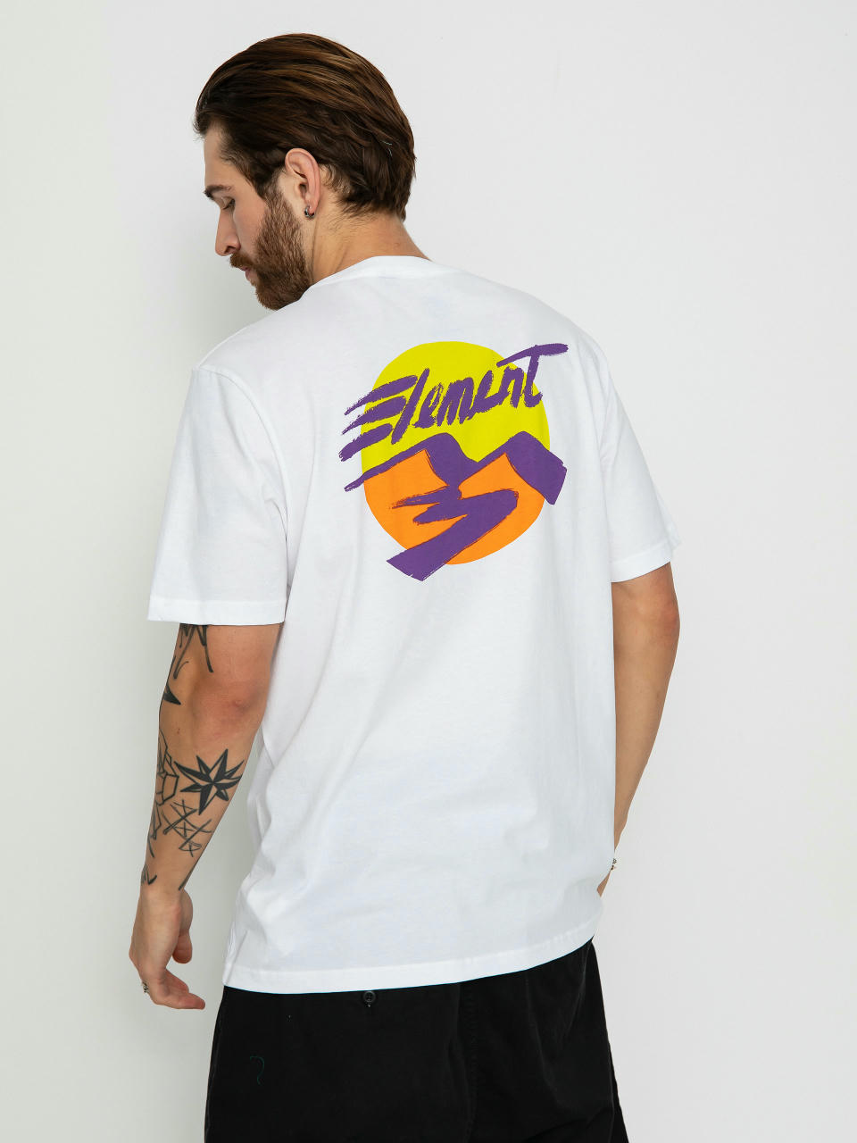 Tricou Element Horizon (optic white)