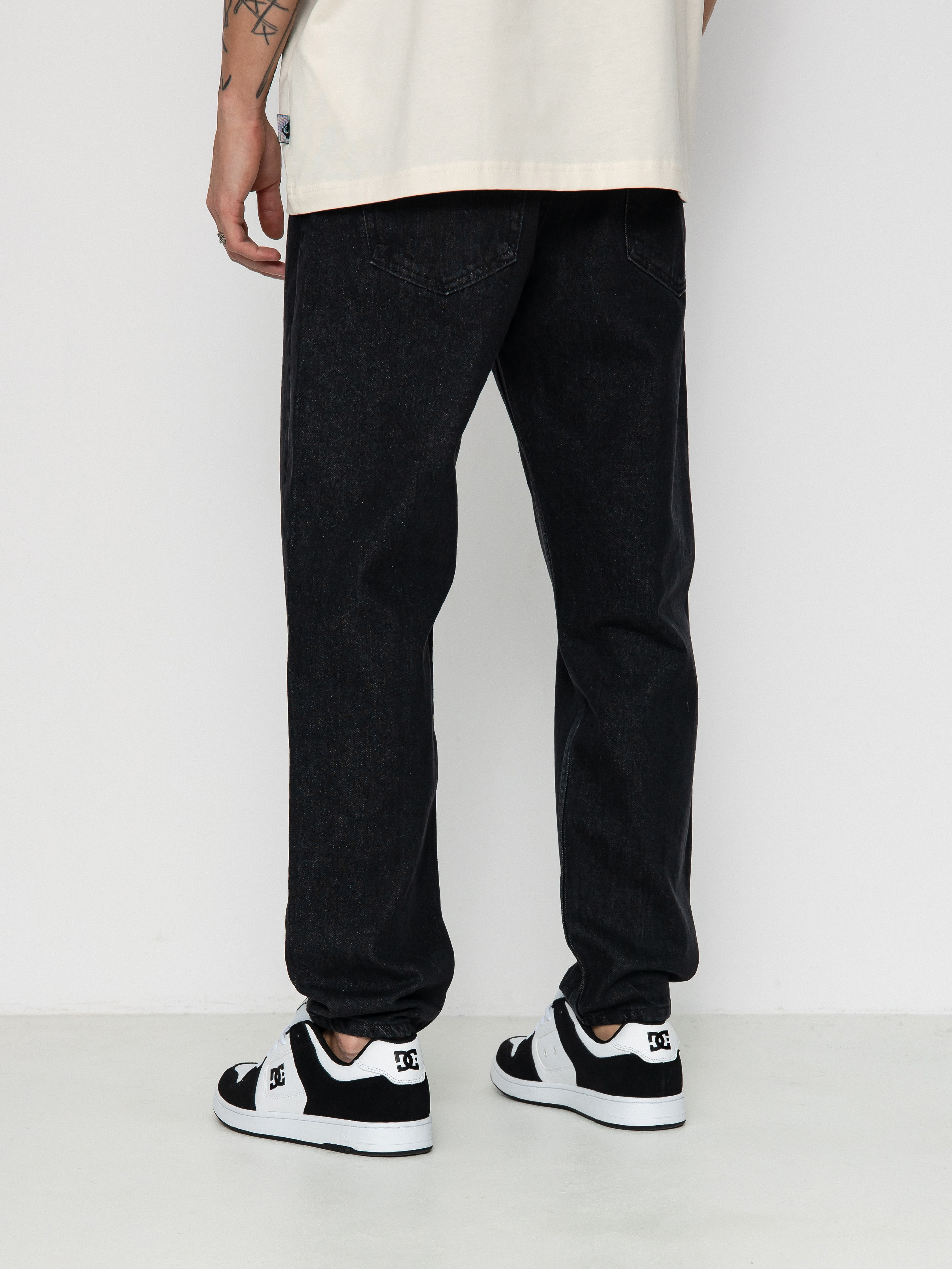 Pantaloni MassDnm Jeans Box (black washed)