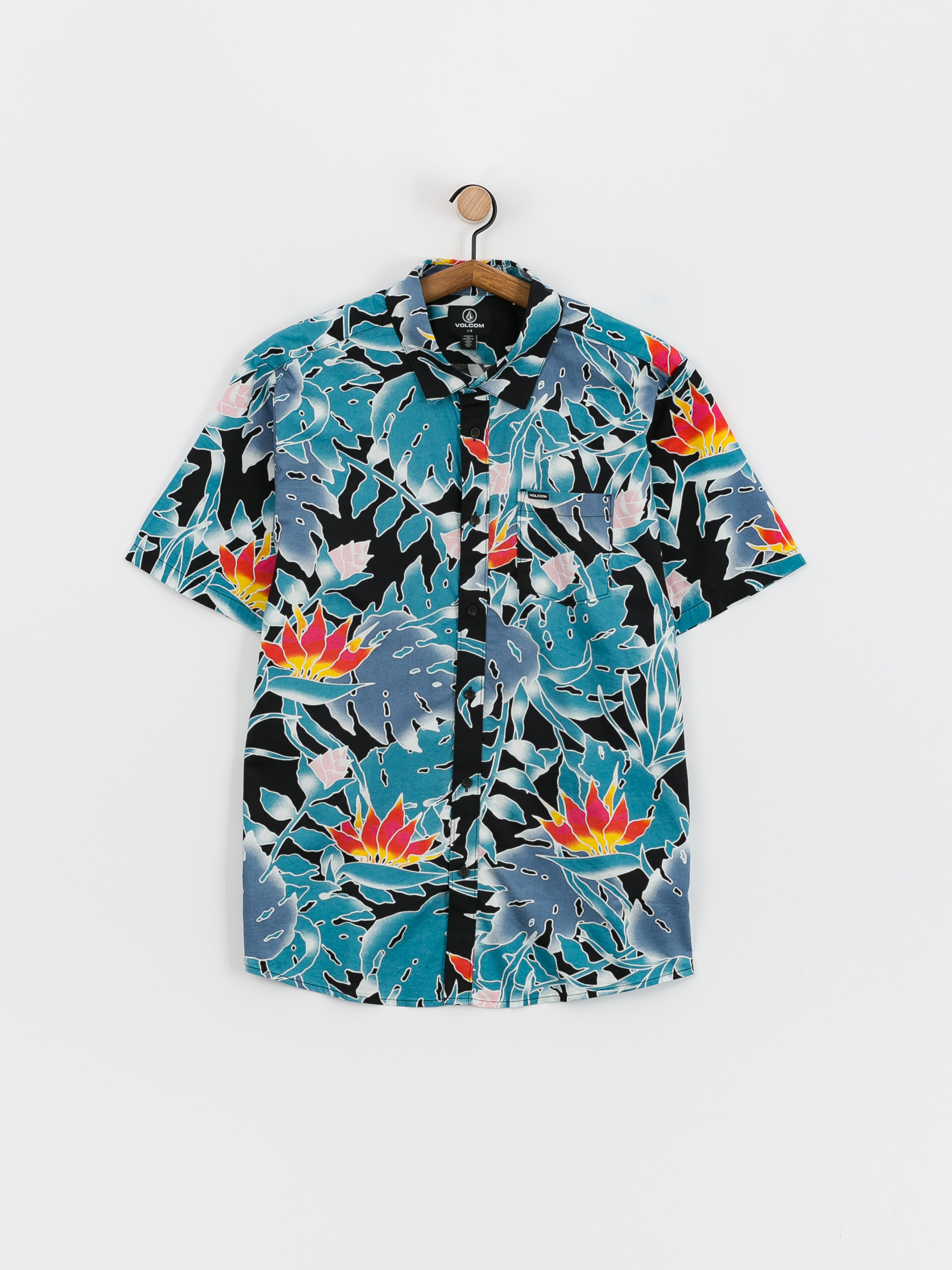 Cămașă Volcom Leaf Pit Floral (black)