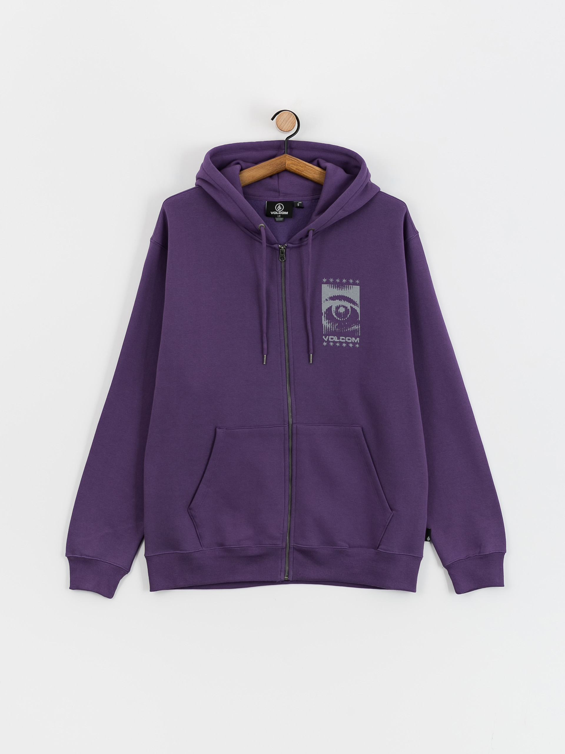 Hanorac cu glugă Volcom Watanite ZHD (deep purple)
