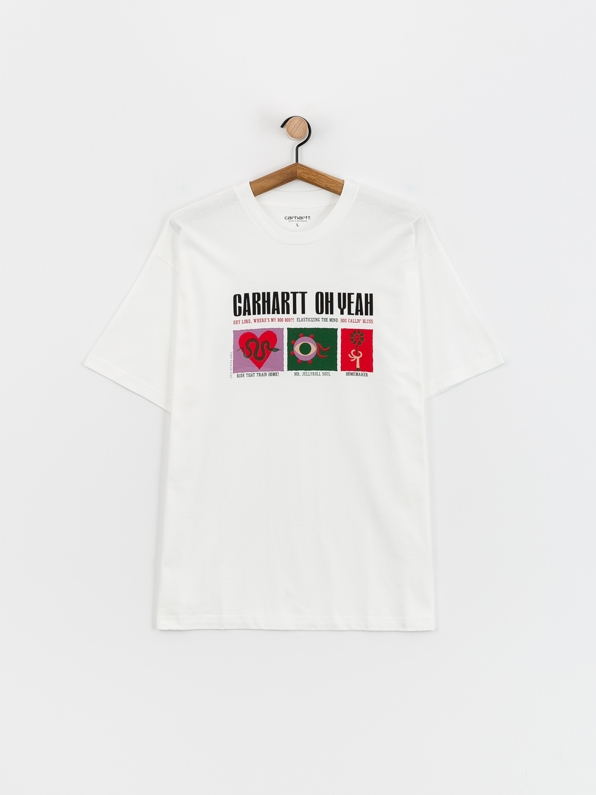 Tricou Carhartt WIP Oh Yeah (white)