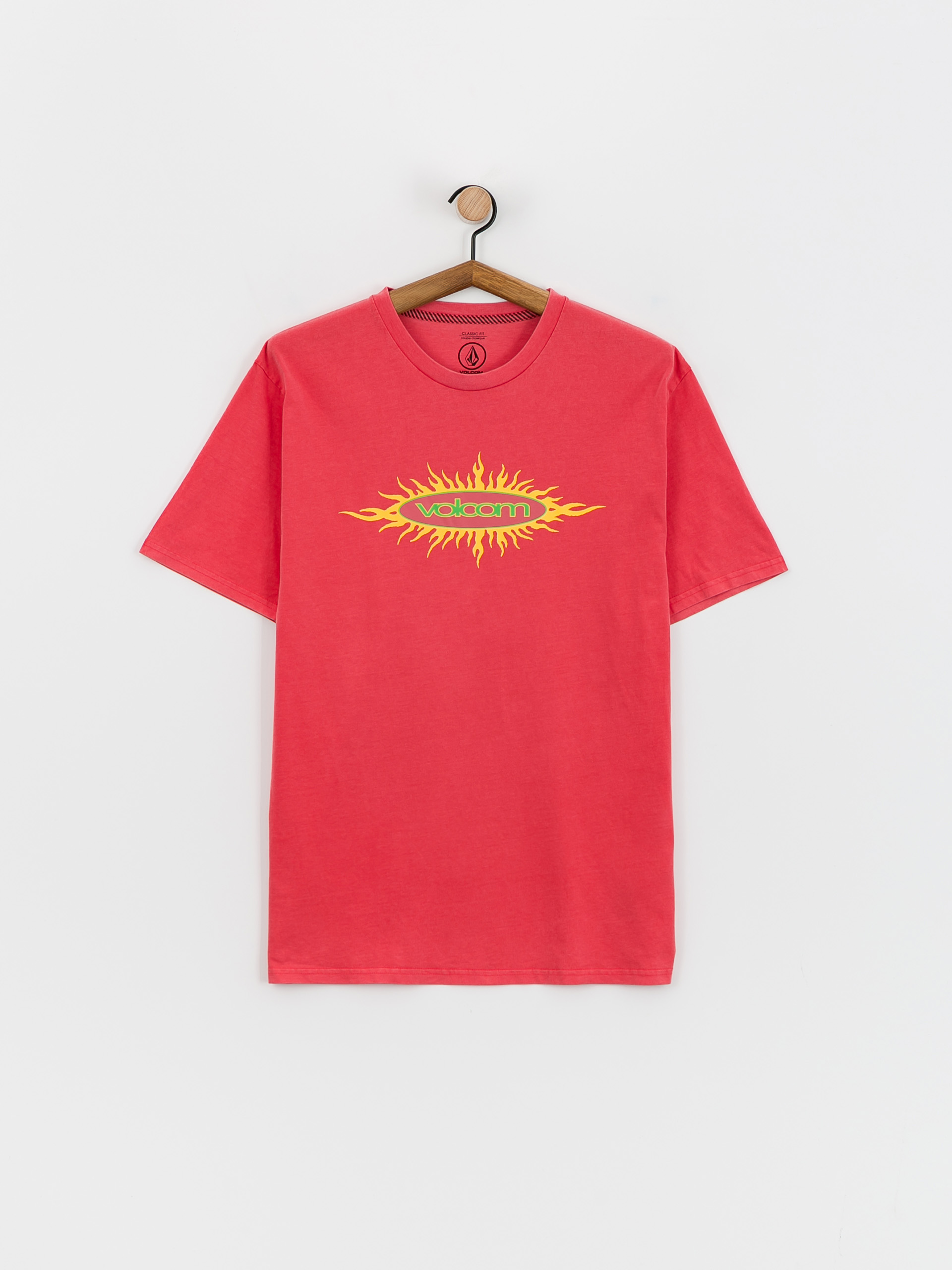 Tricou Volcom Nu Sun Pw (washed ruby)