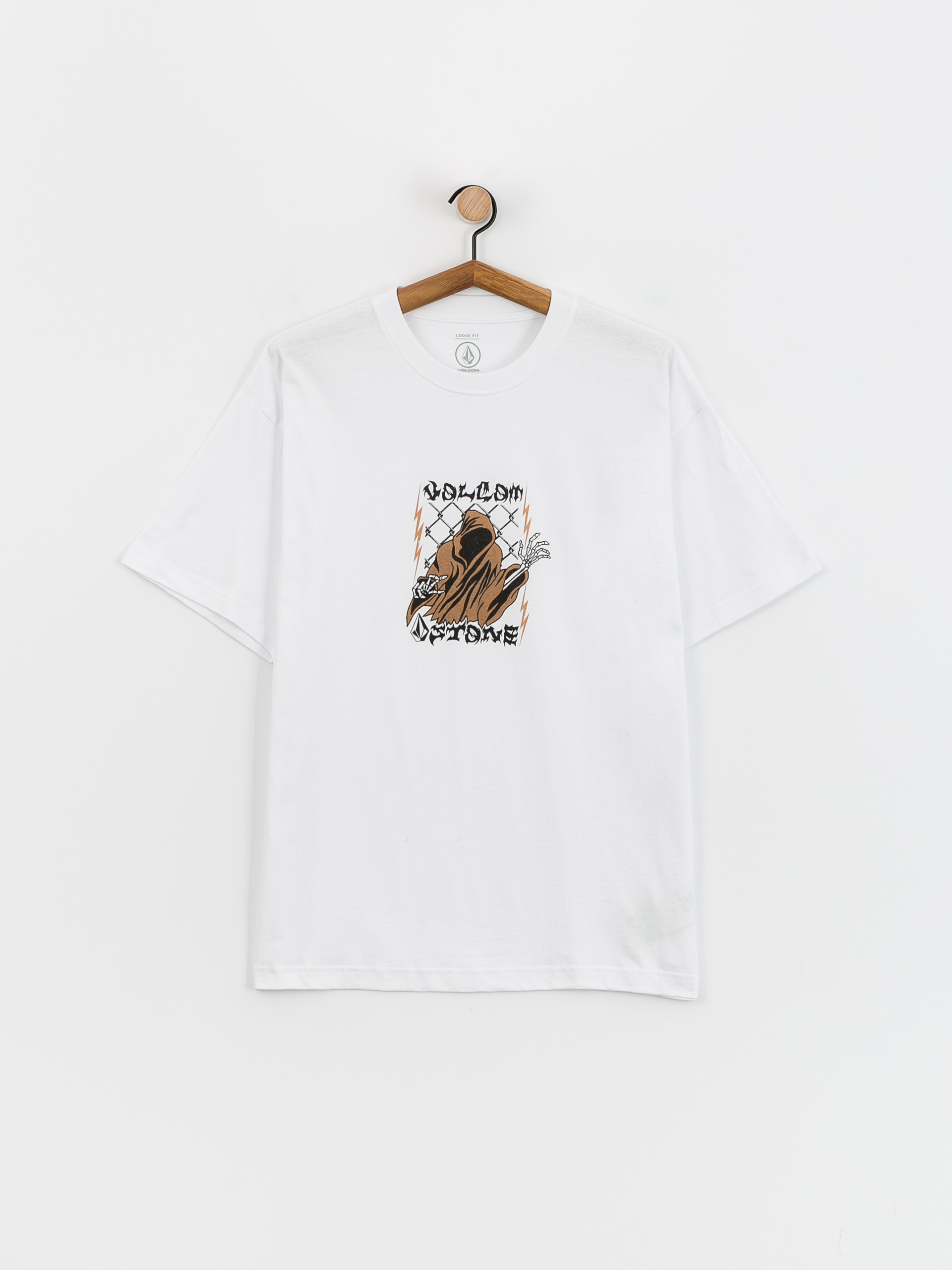 Tricou Volcom Thundertaker Lse (white)