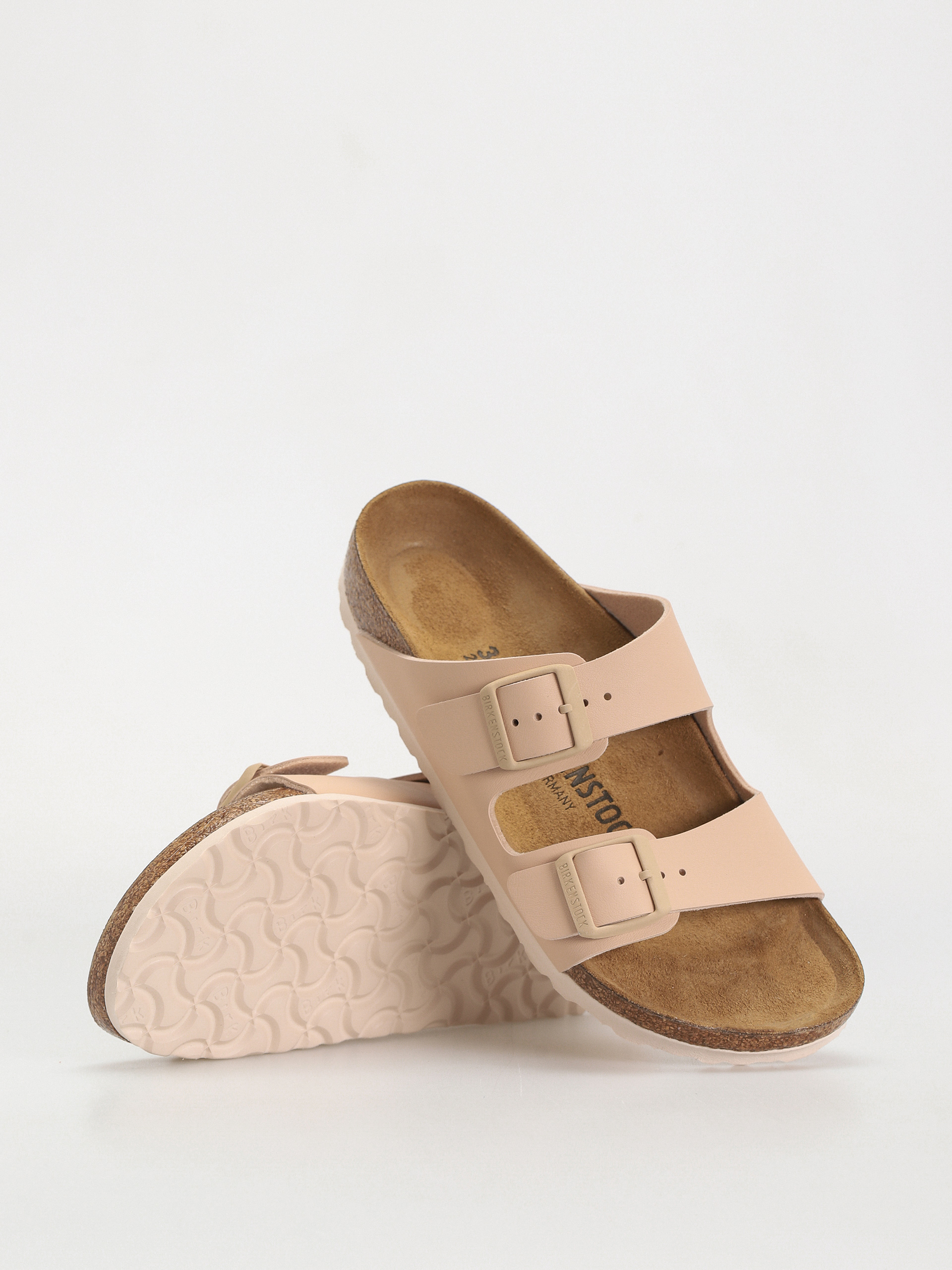 Șlapi Birkenstock Arizona Birko Flor Narrow Wmn (nude)