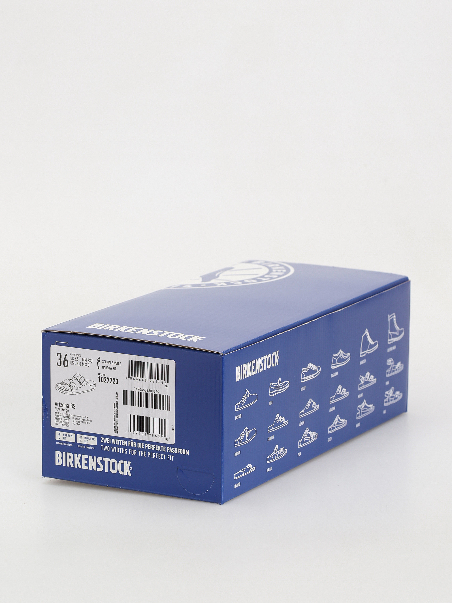 Șlapi Birkenstock Arizona Birko Flor Narrow Wmn (nude)