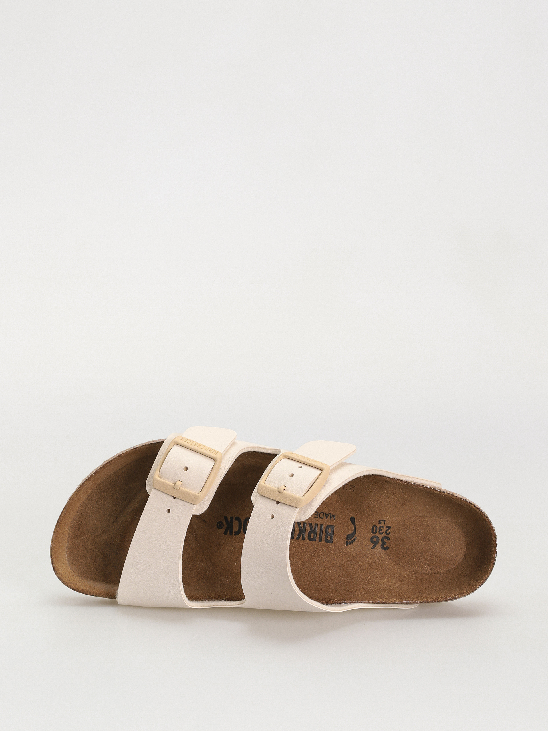 Șlapi Birkenstock Arizona Birko Flor Narrow Wmn (eggshell)