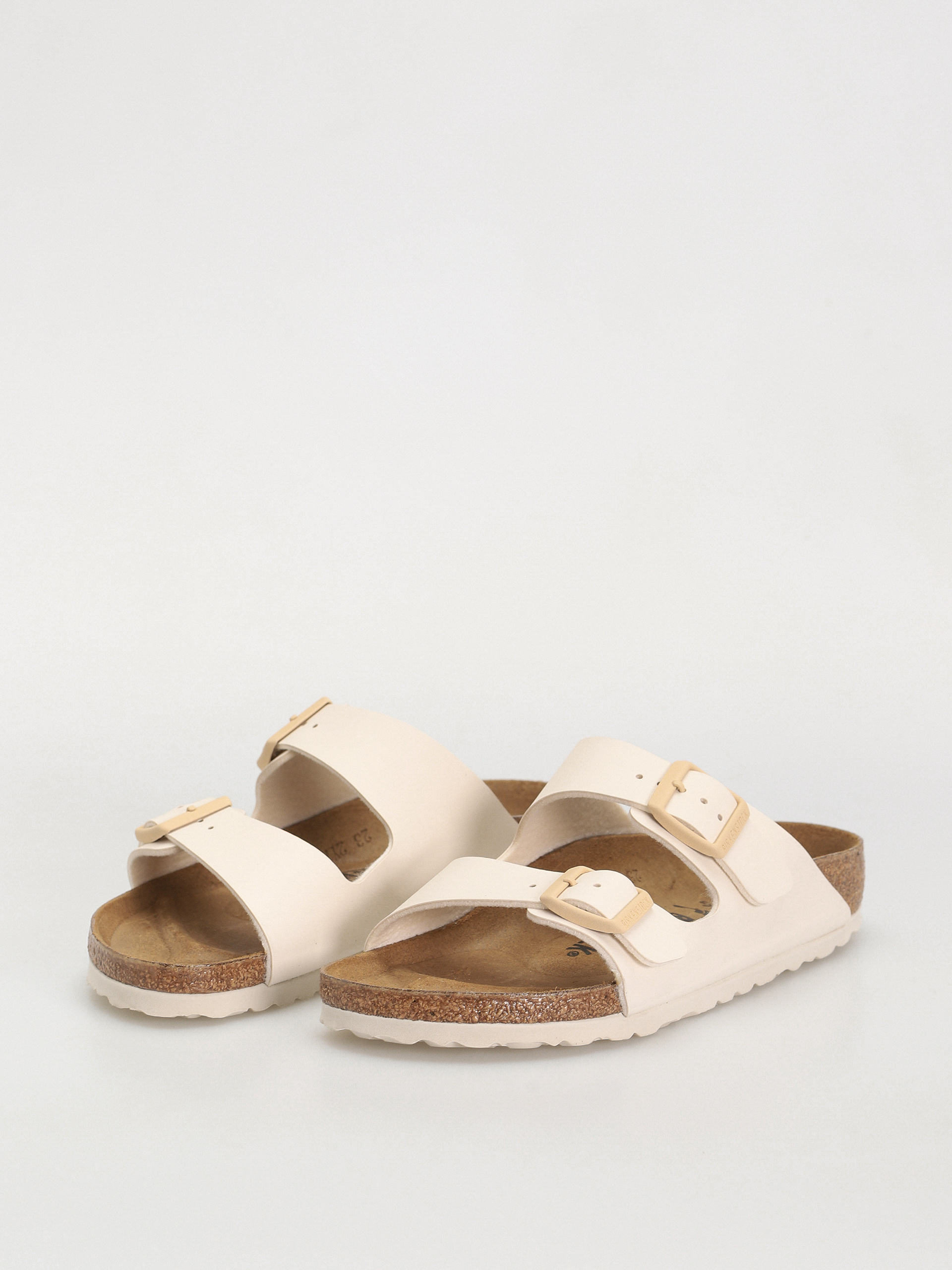 Șlapi Birkenstock Arizona Birko Flor Narrow Wmn (eggshell)