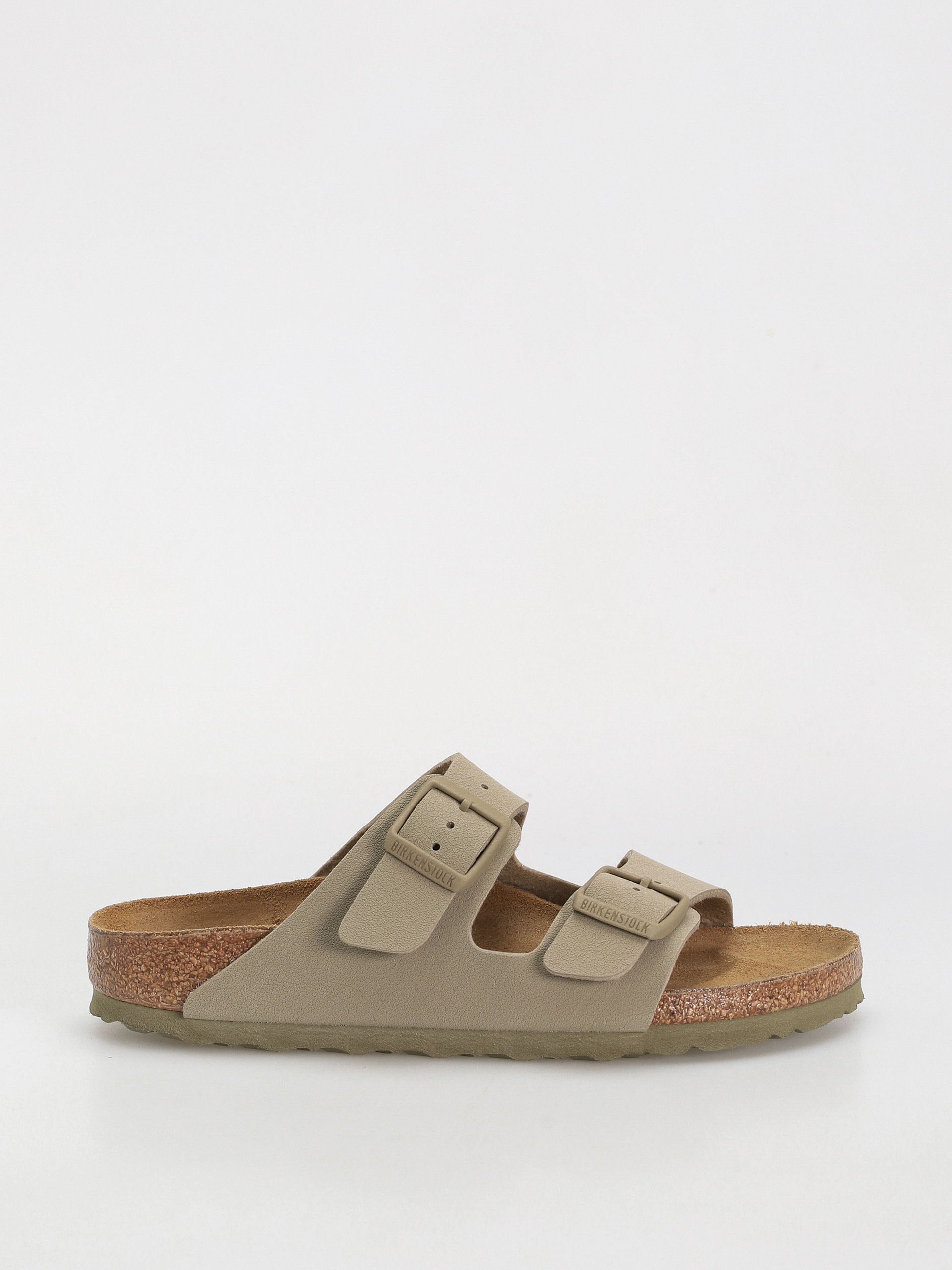 Șlapi Birkenstock Arizona Birko Flor Nubuck Narrow Wmn - negru (black)