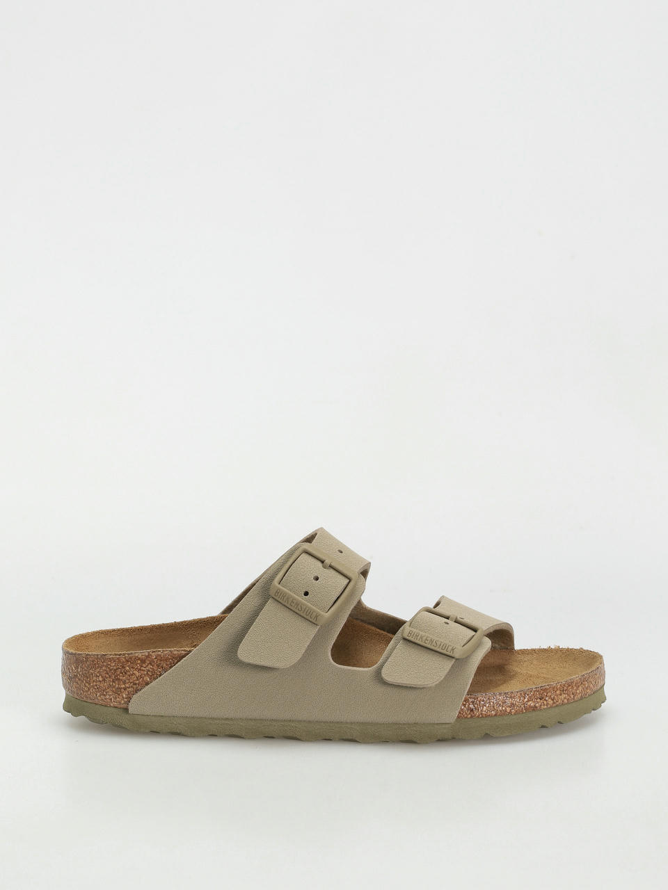 Șlapi Birkenstock Arizona Birko Flor Narrow Wmn (faded khaki)