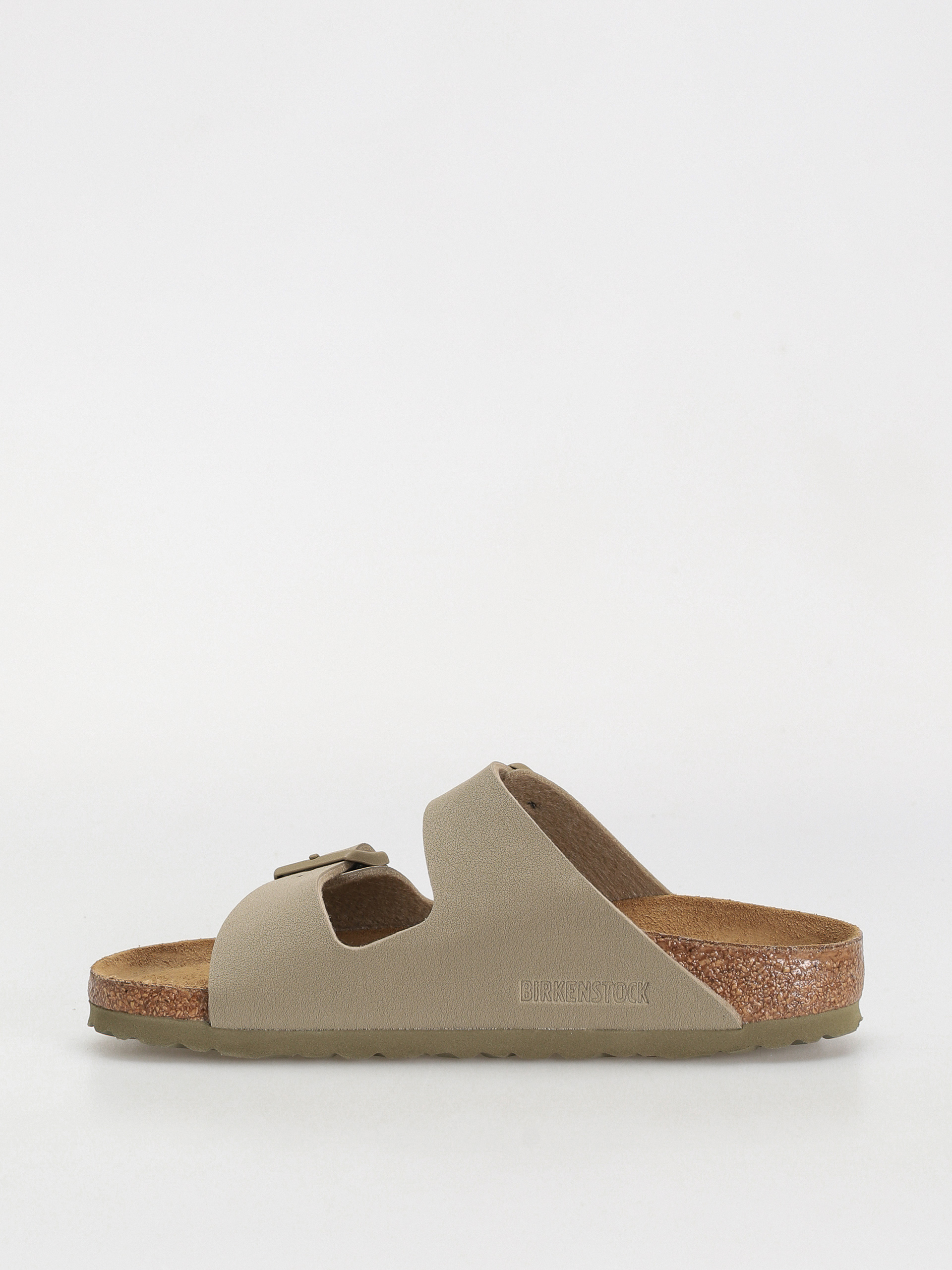 Șlapi Birkenstock Arizona Birko Flor Narrow Wmn (faded khaki)