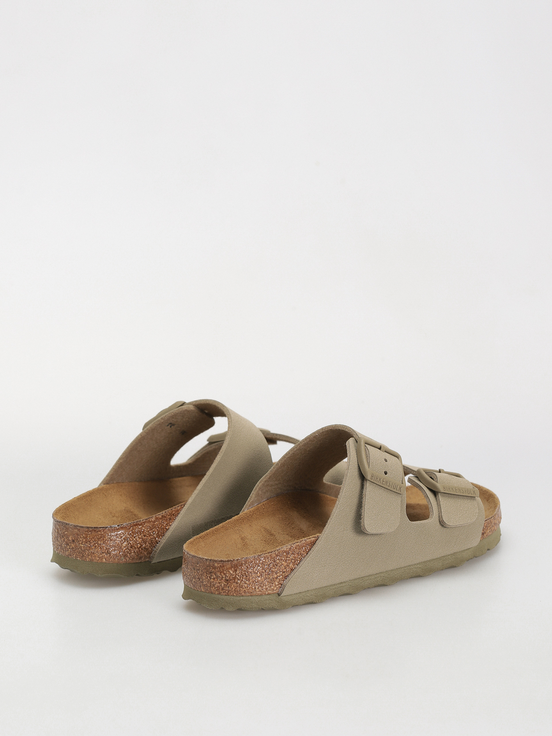 Șlapi Birkenstock Arizona Birko Flor Narrow Wmn (faded khaki)