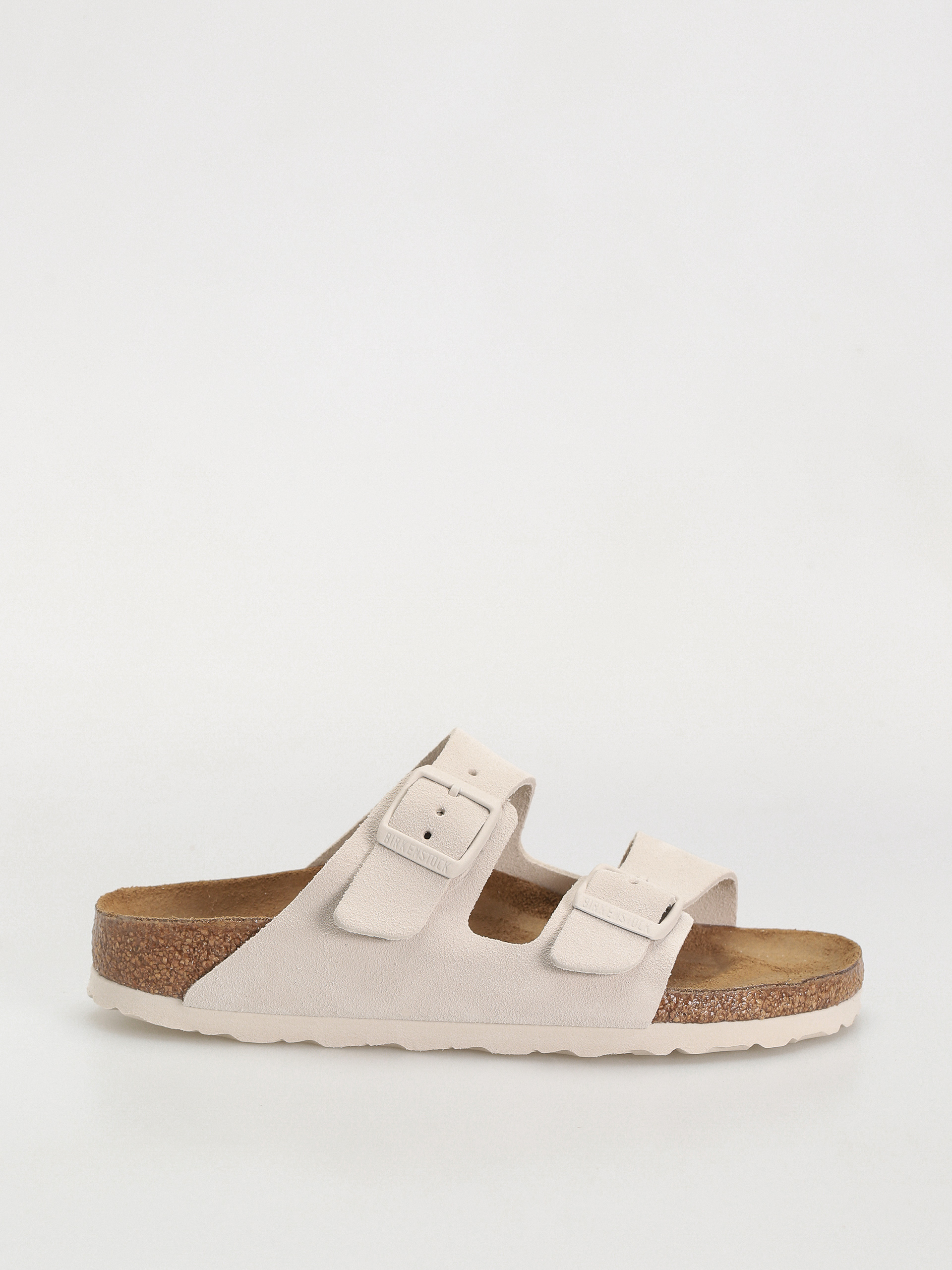 u0218lapi Birkenstock Arizona Suede Leather Narrow Wmn (antique white)