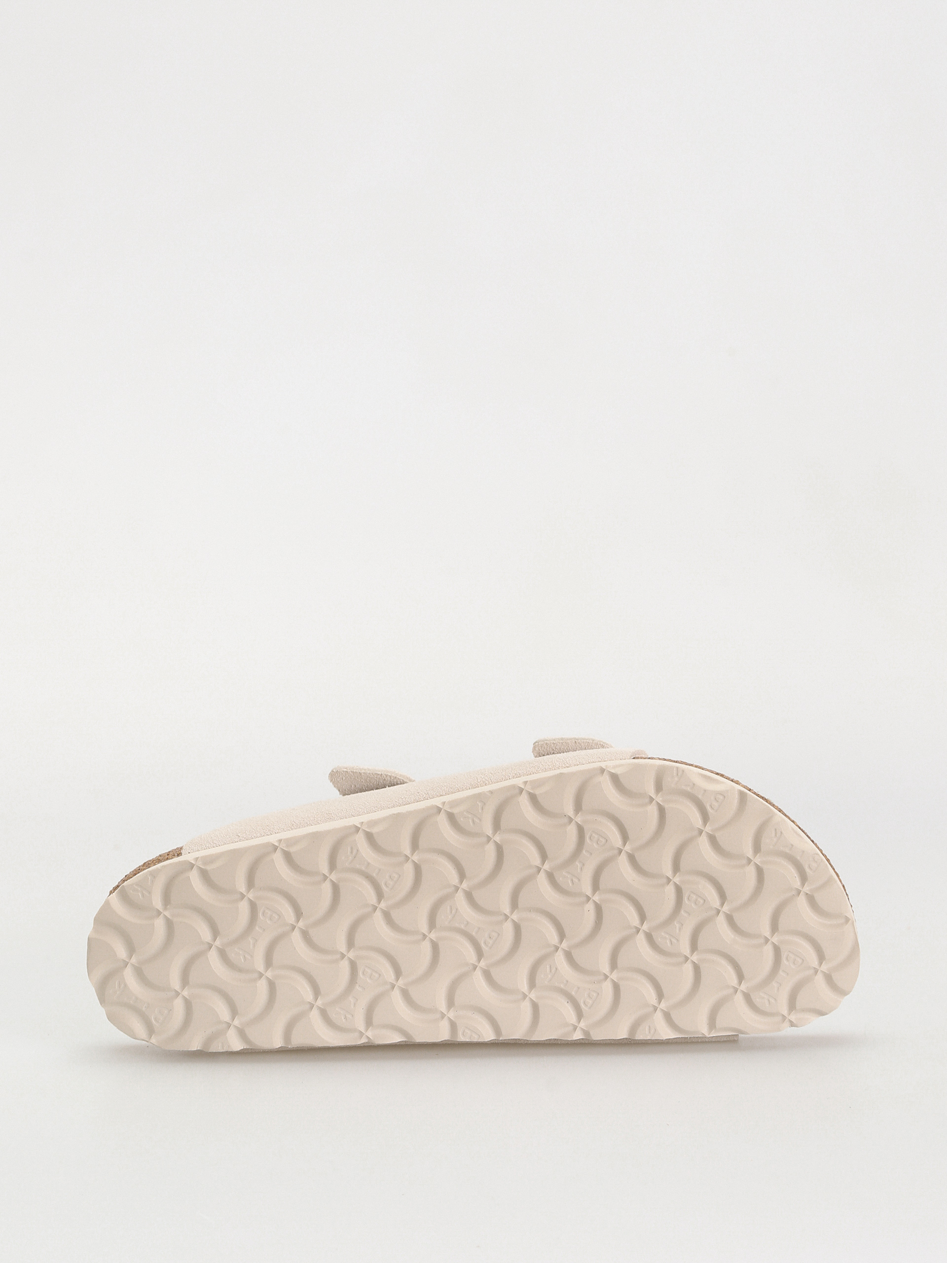 Șlapi Birkenstock Arizona Suede Leather Narrow Wmn (antique white)