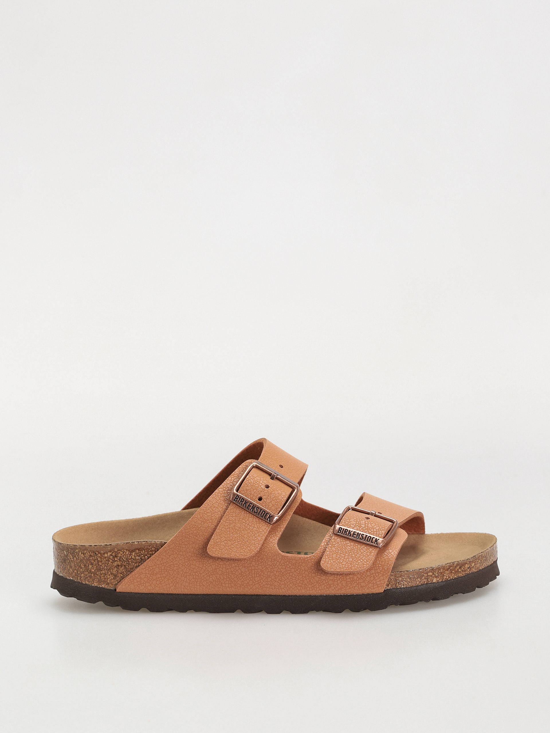 Șlapi Birkenstock Arizona Birko Flor Nubuck Narrow Wmn - negru (black)