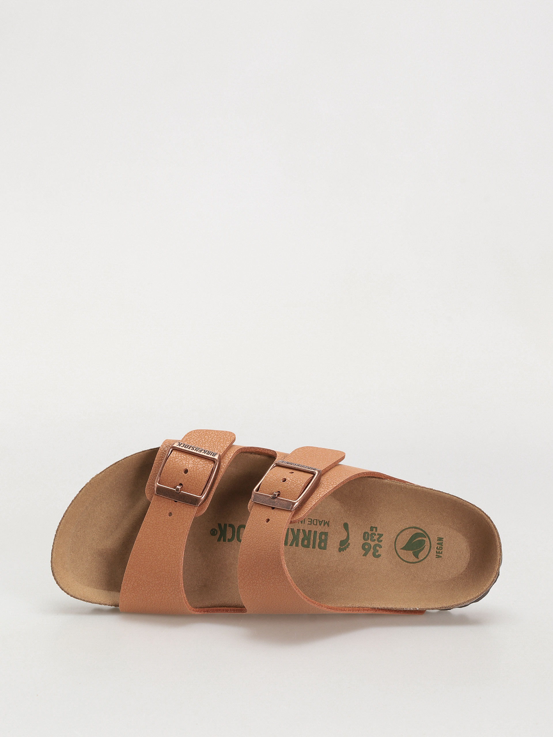 Șlapi Birkenstock Arizona Birko Flor Nubuck Narrow Wmn (pecan)