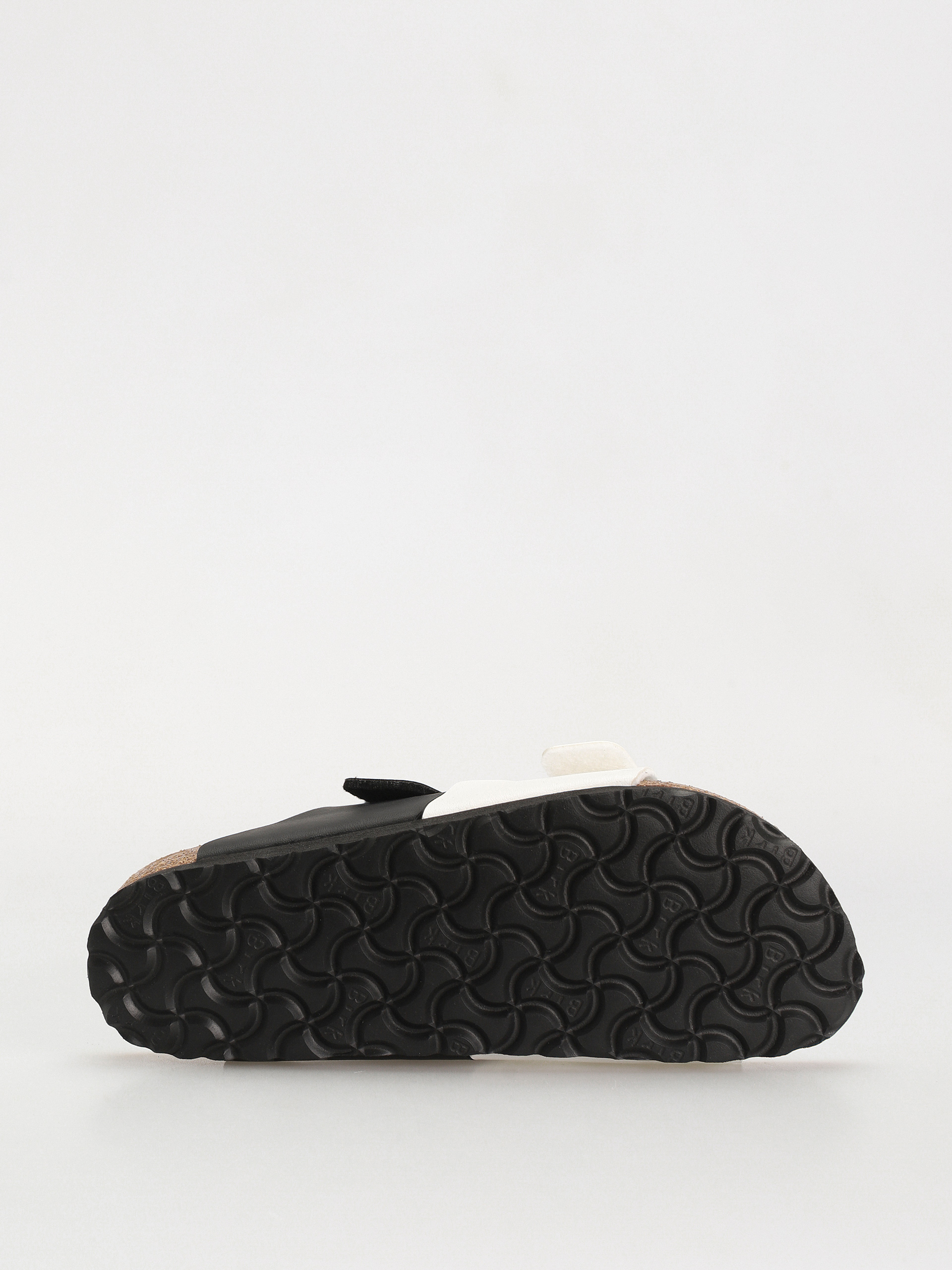 Șlapi Birkenstock Arizona Birko Flor Narrow Wmn (black/white)