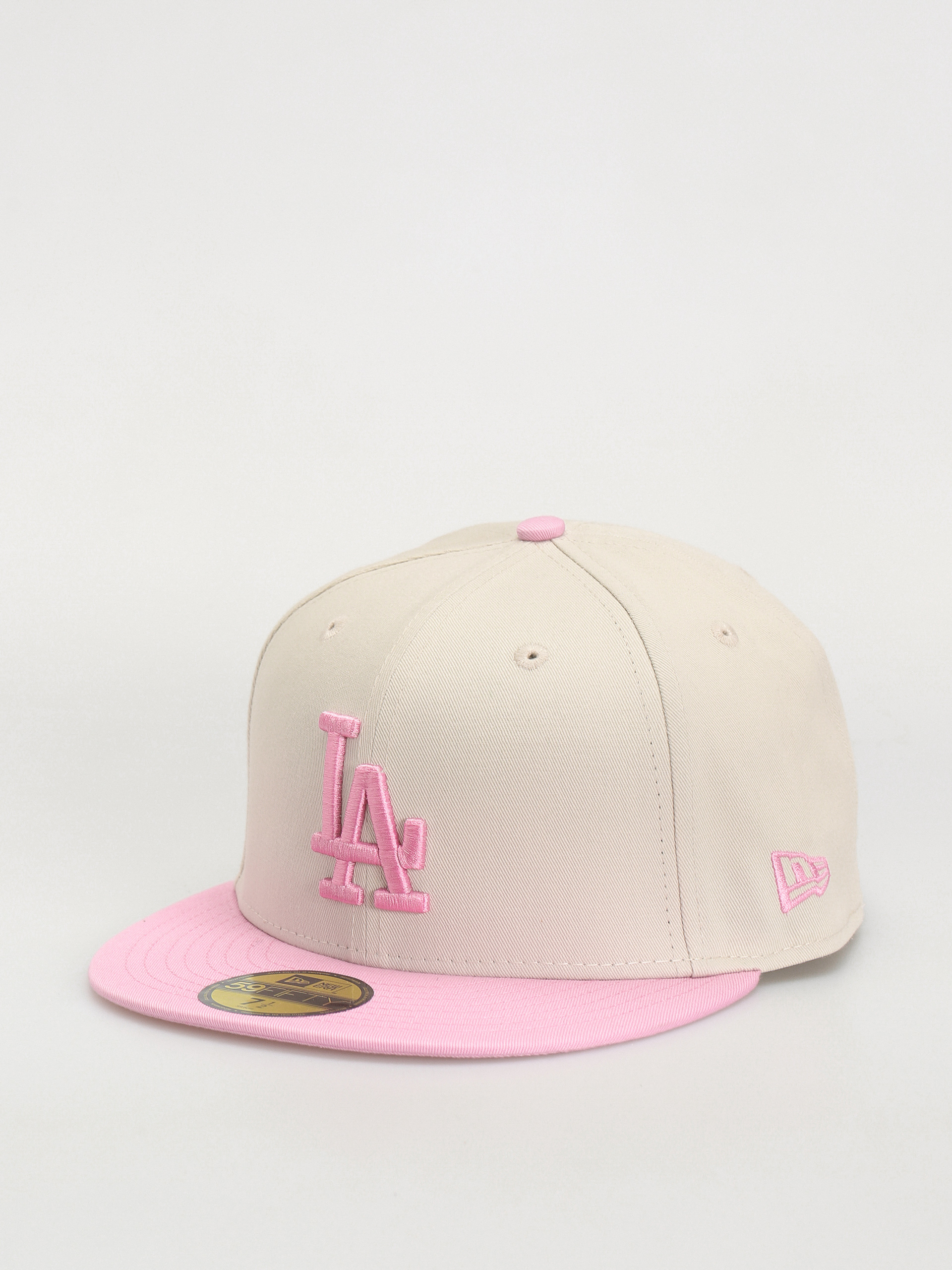 Șapcă New Era White Crown 59Fifty Los Angeles Dodgers (pink/ivory)