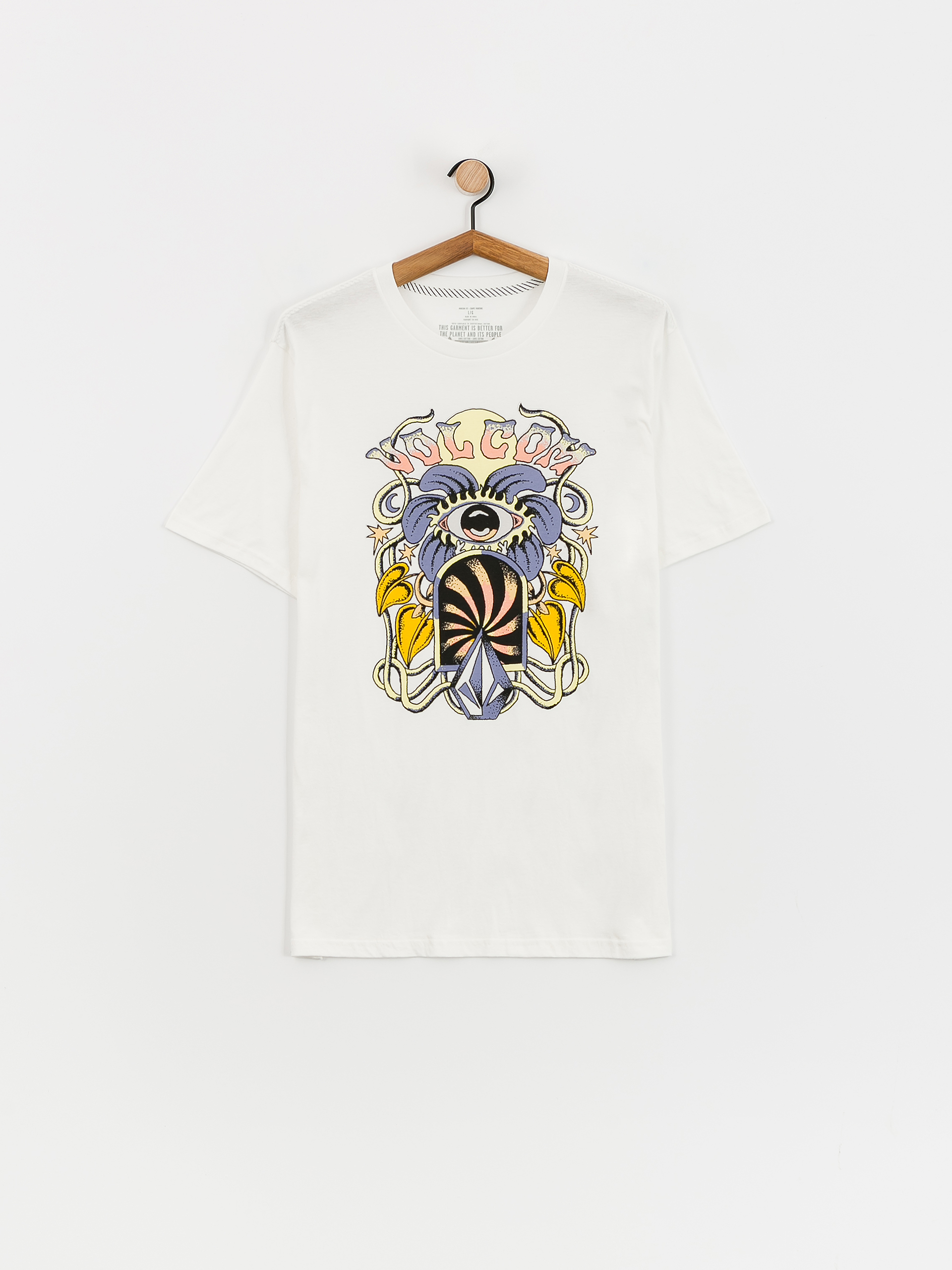 Tricou Volcom Eye See Yew (off white)