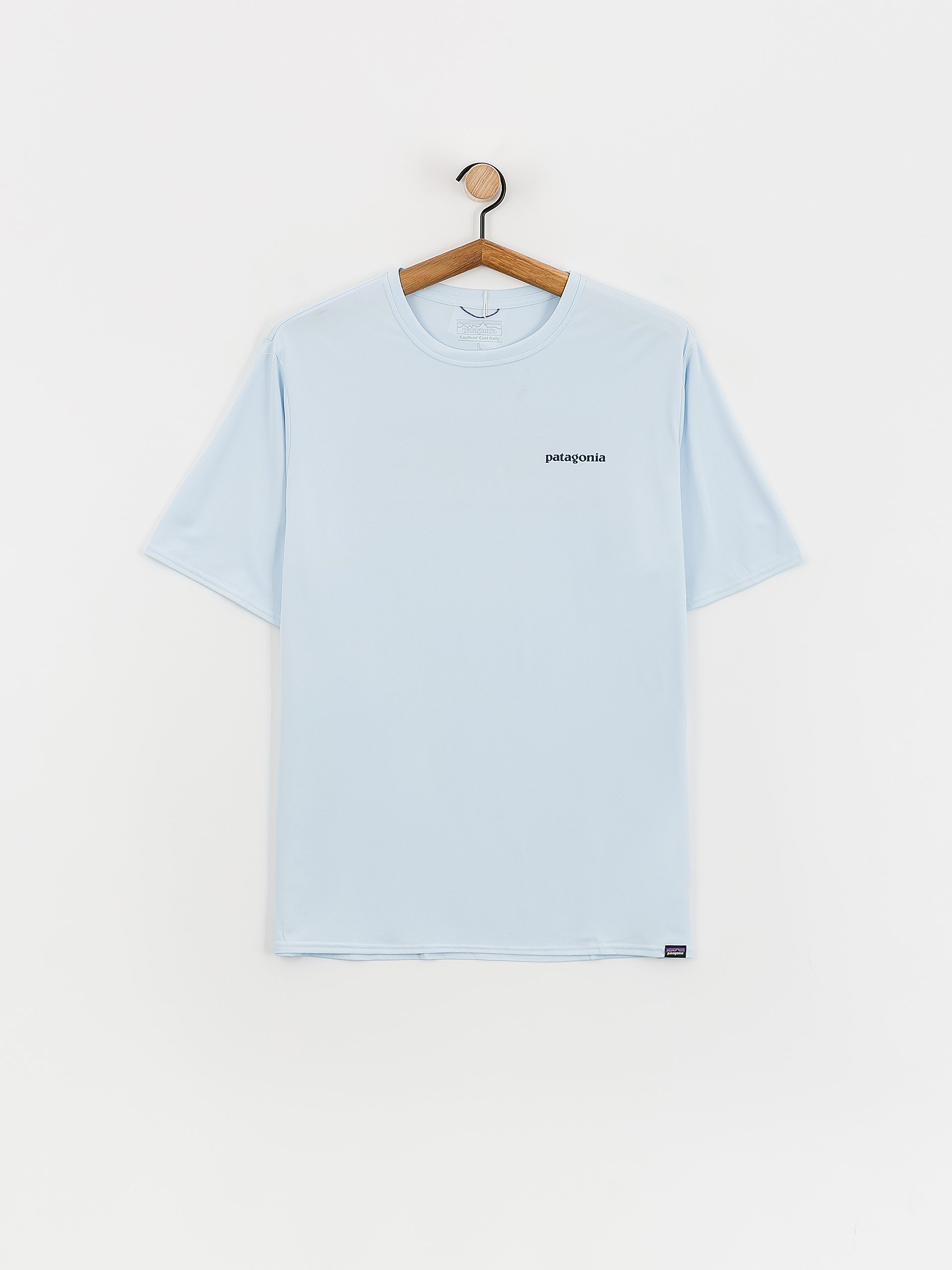 Tricou Patagonia Cap Cool Daily Graphic (boardshort logo chilled blue)