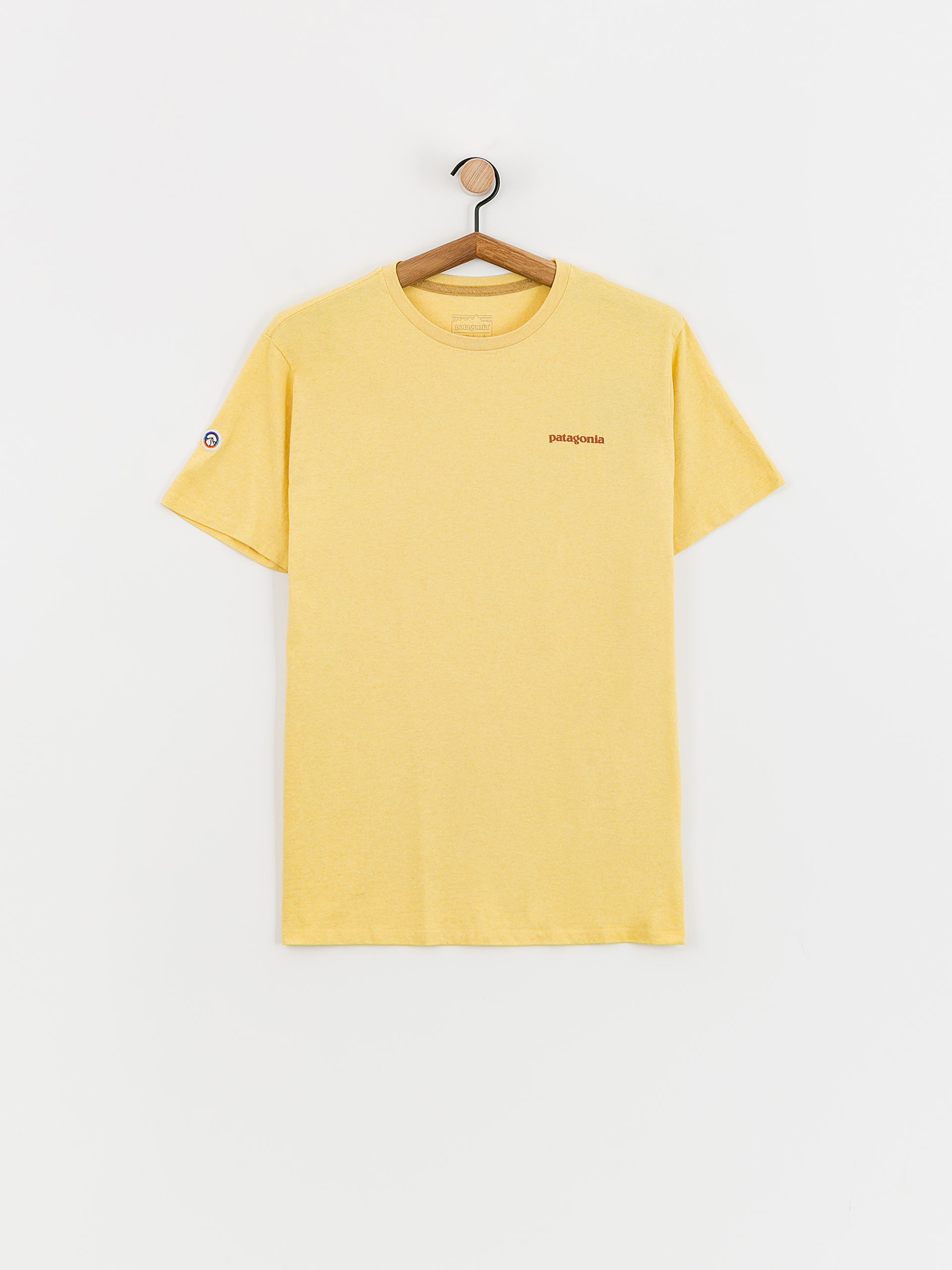 Tricou Patagonia Fitz Roy Icon Responsibili (milled yellow)