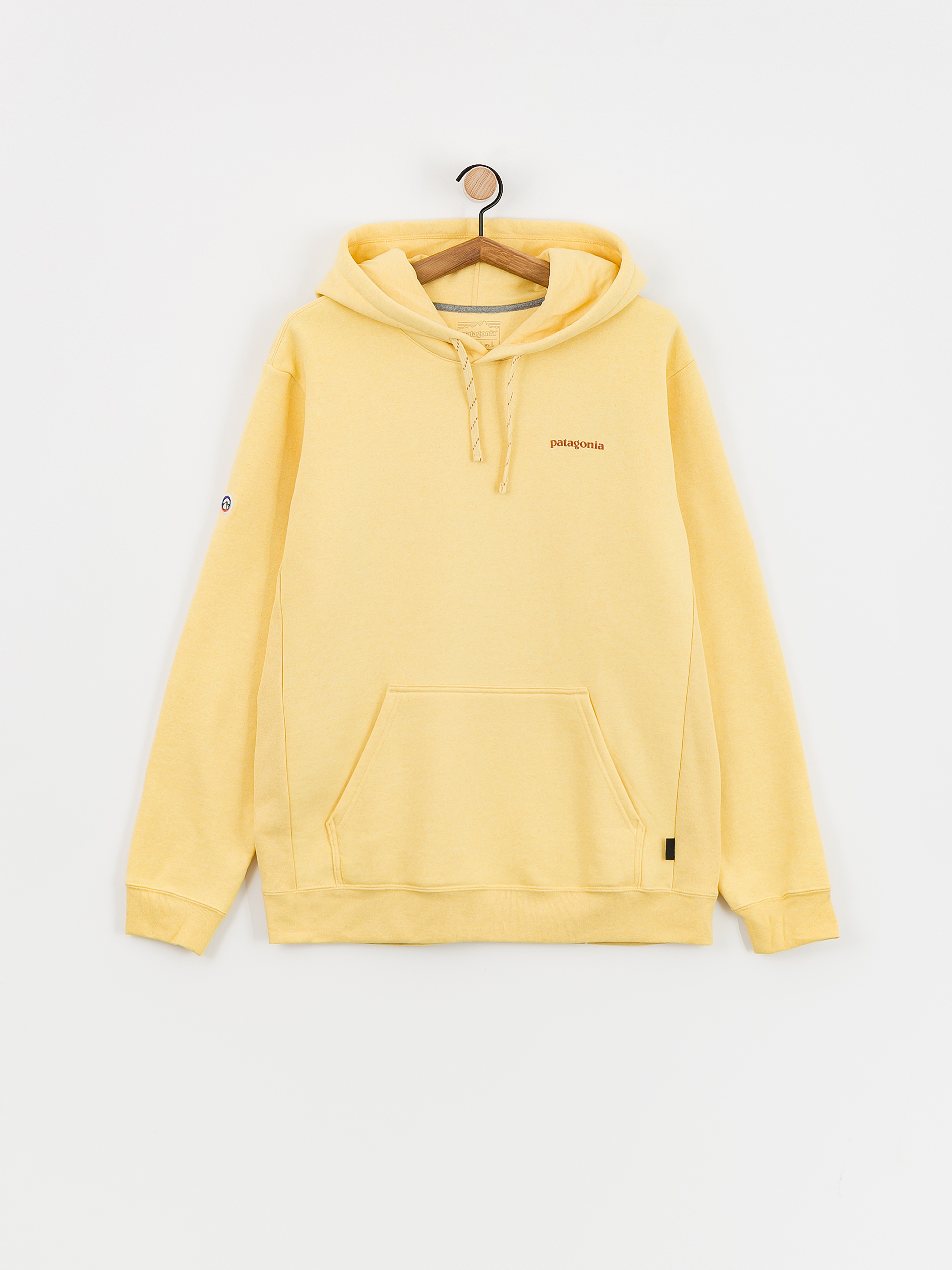 Hanorac cu glugă Patagonia Fitz Roy Icon Uprisal HD (milled yellow)