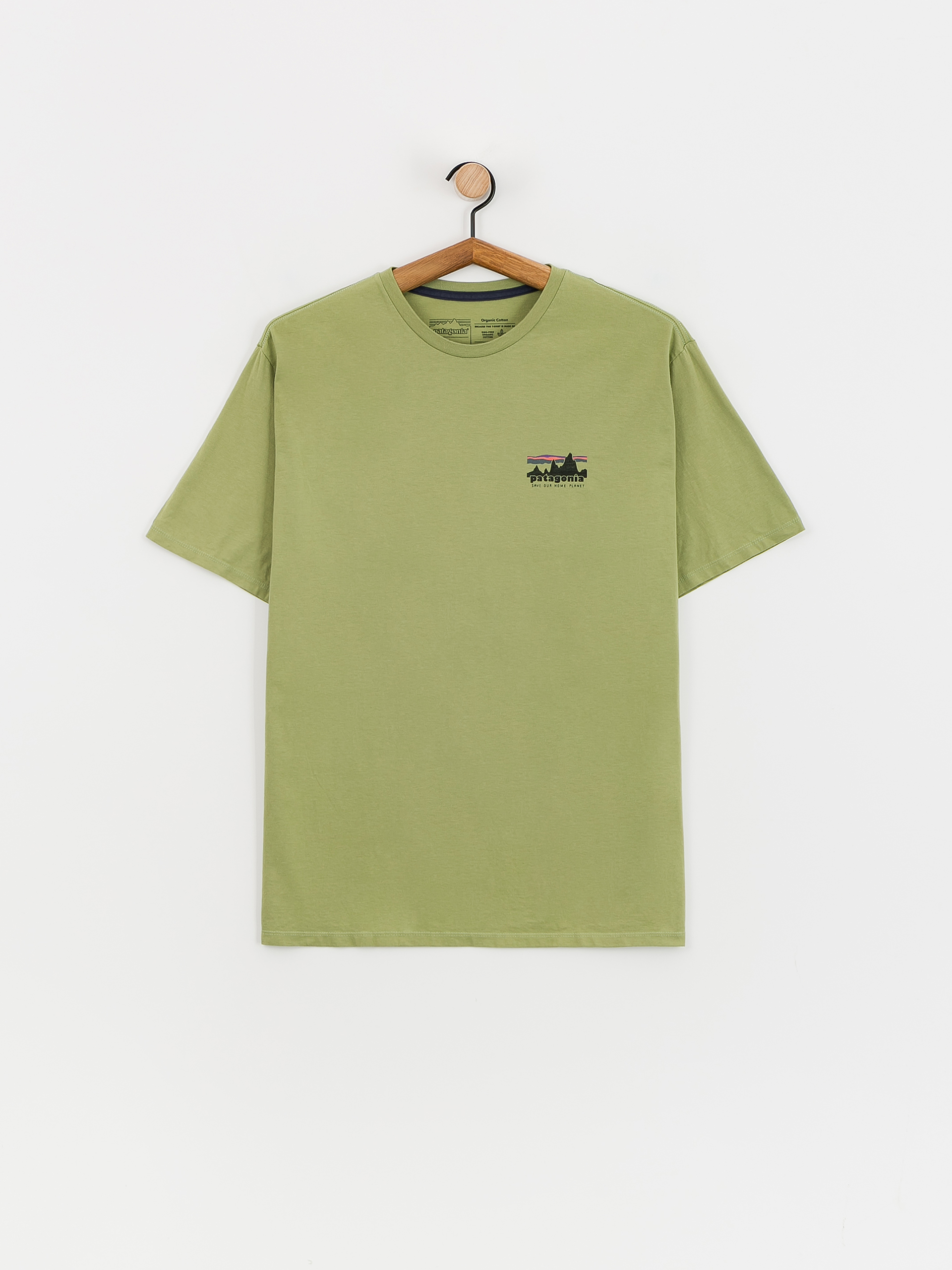 Tricou Patagonia 73 Skyline Organic (buckhorn green)