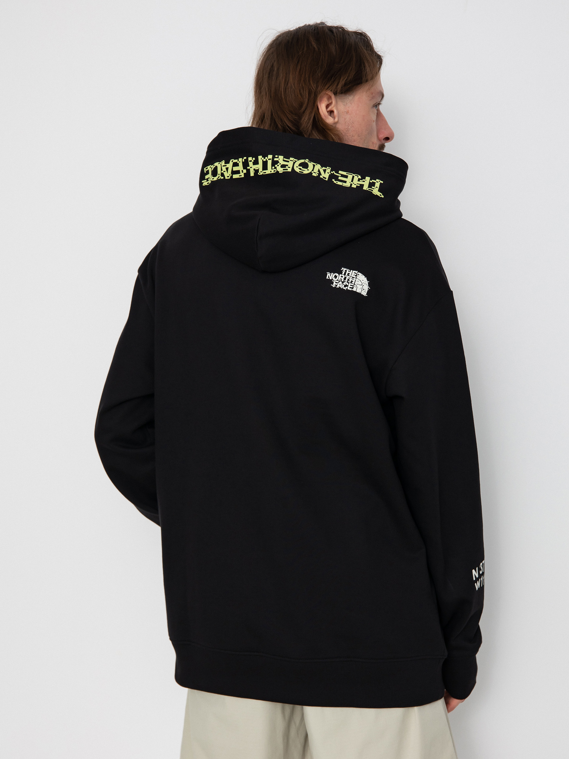 Hanorac cu glugă The North Face Nse Graphic HD (tnf black)