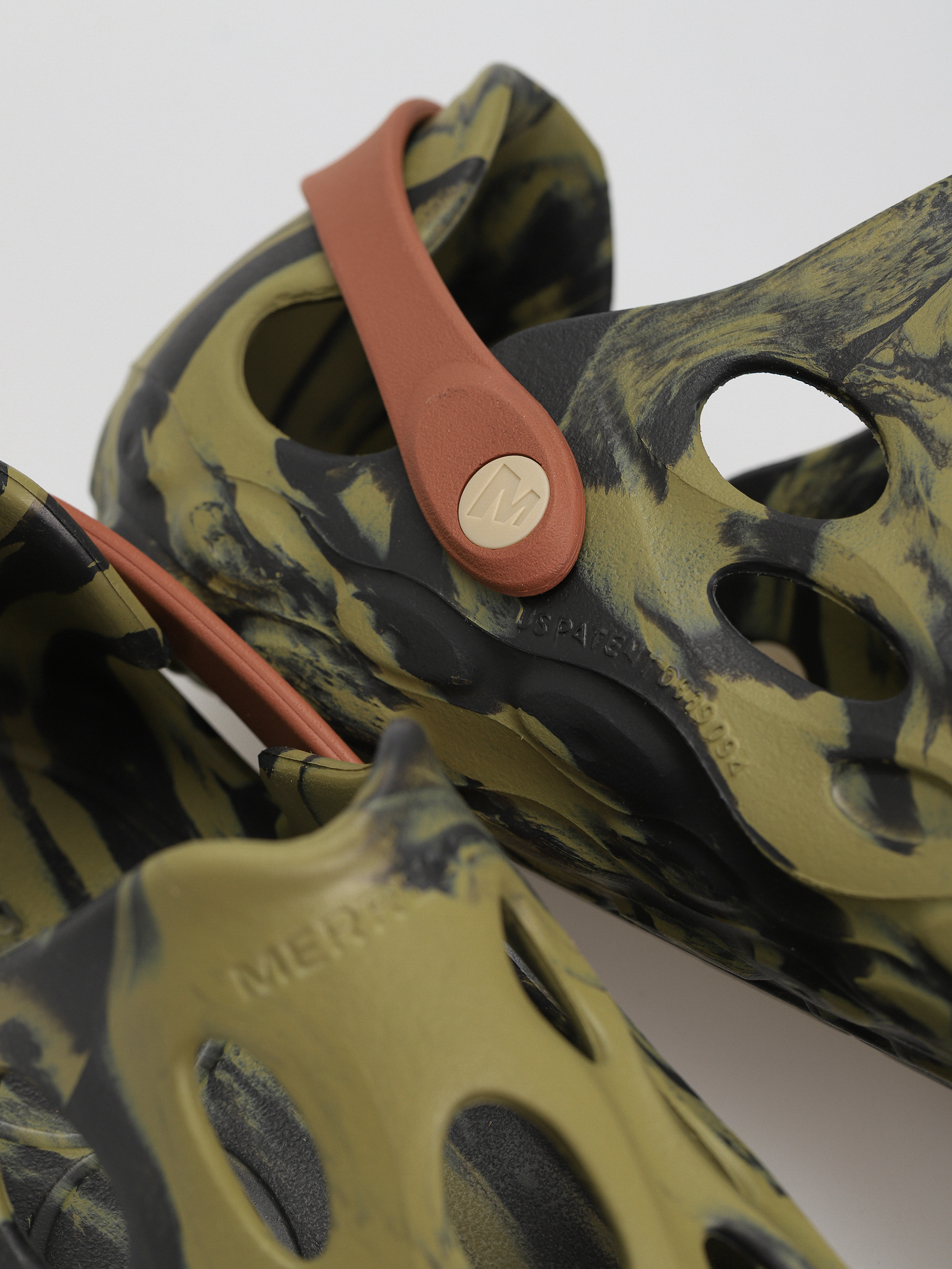 Pantofi Merrell Hydro Moc (black/mosstone)