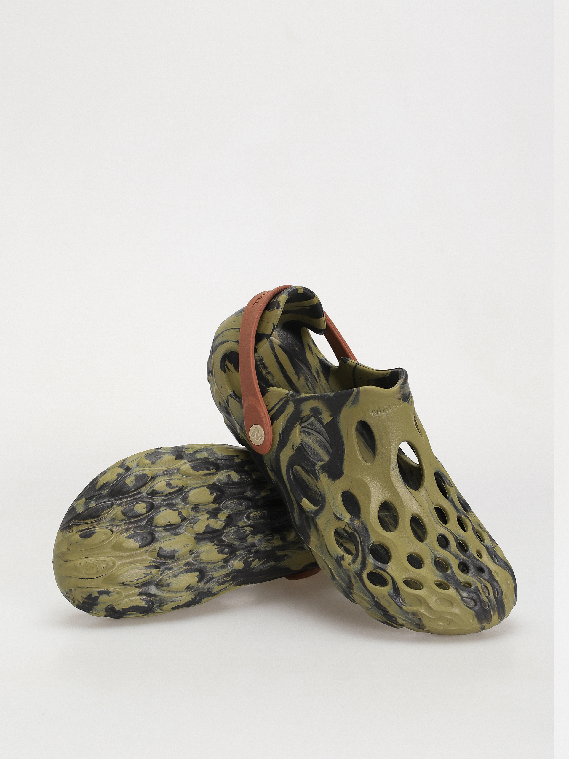 Pantofi Merrell Hydro Moc (black/mosstone)