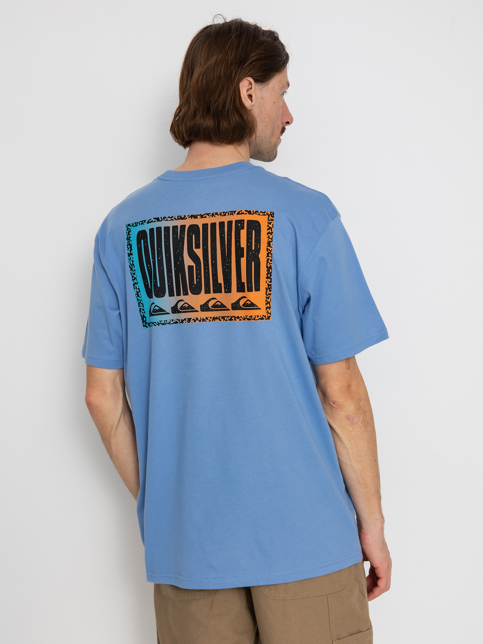 Tricou Quiksilver Long Fade (hydrangea)