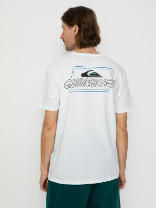 Tricou Quiksilver Line By Line (white)