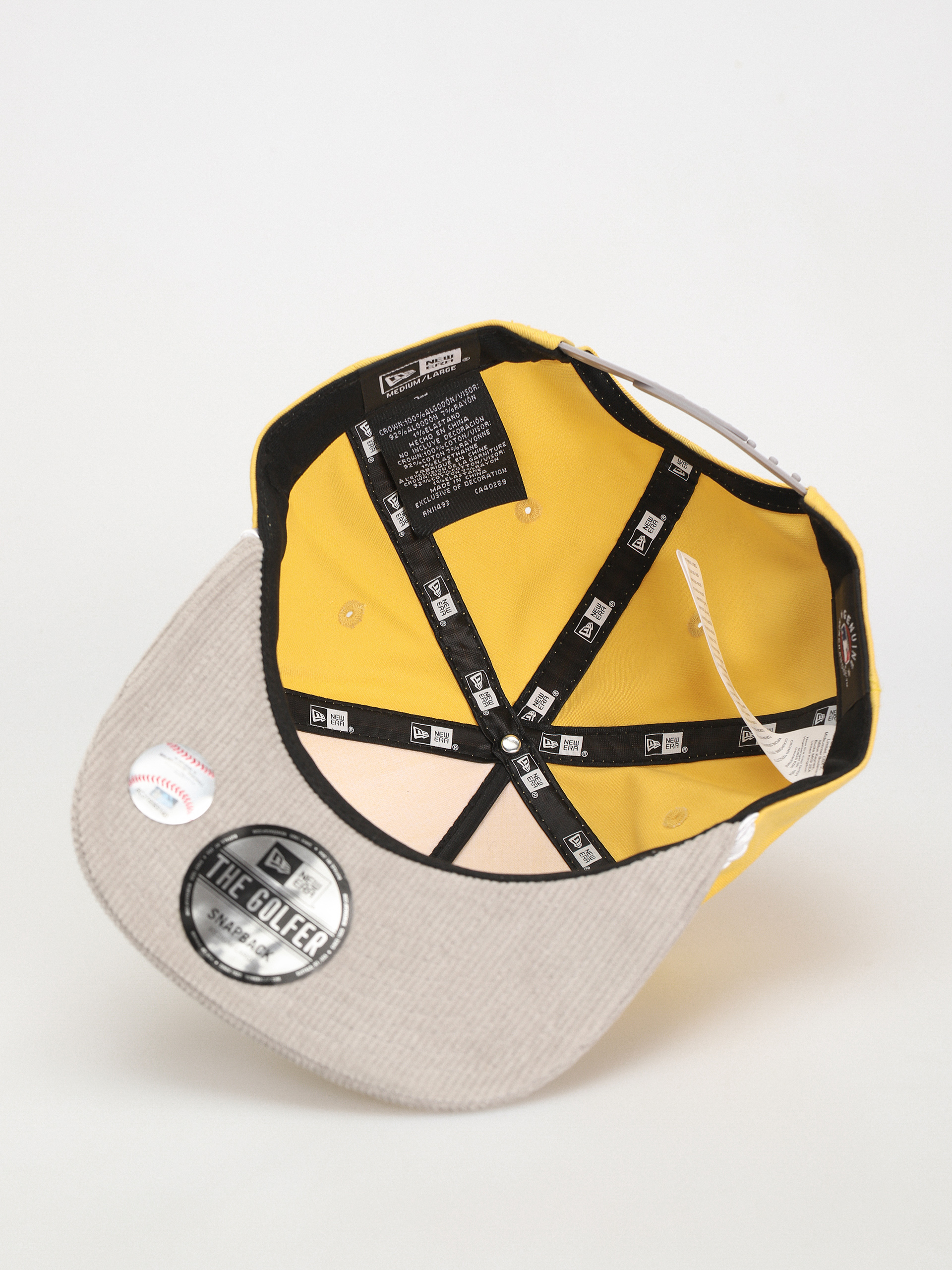 Șapcă New Era Cord Golfer New York Yankees (yellow/gray)