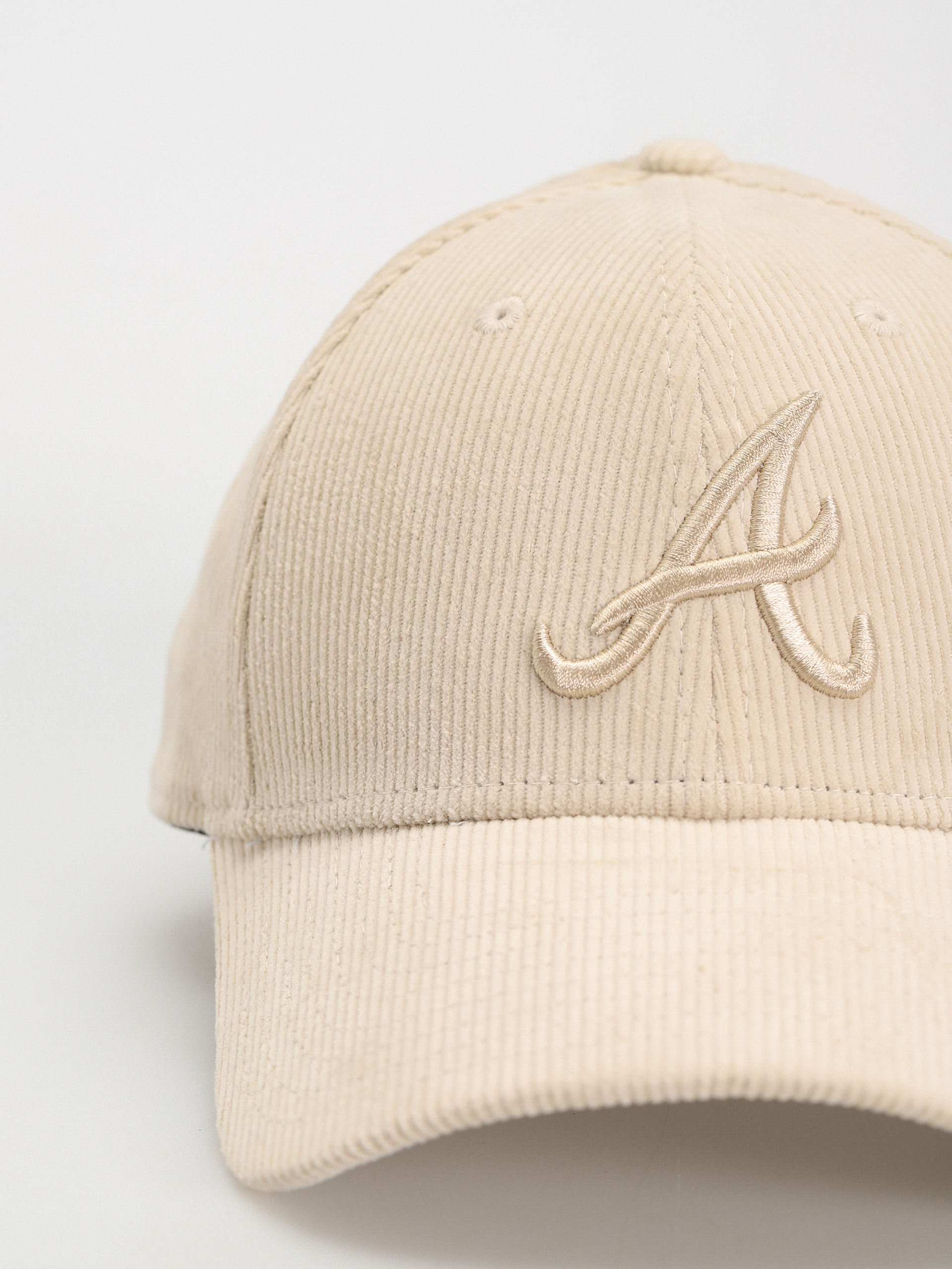 Șapcă New Era Cord 9Forty Atlanta Braves (stone)