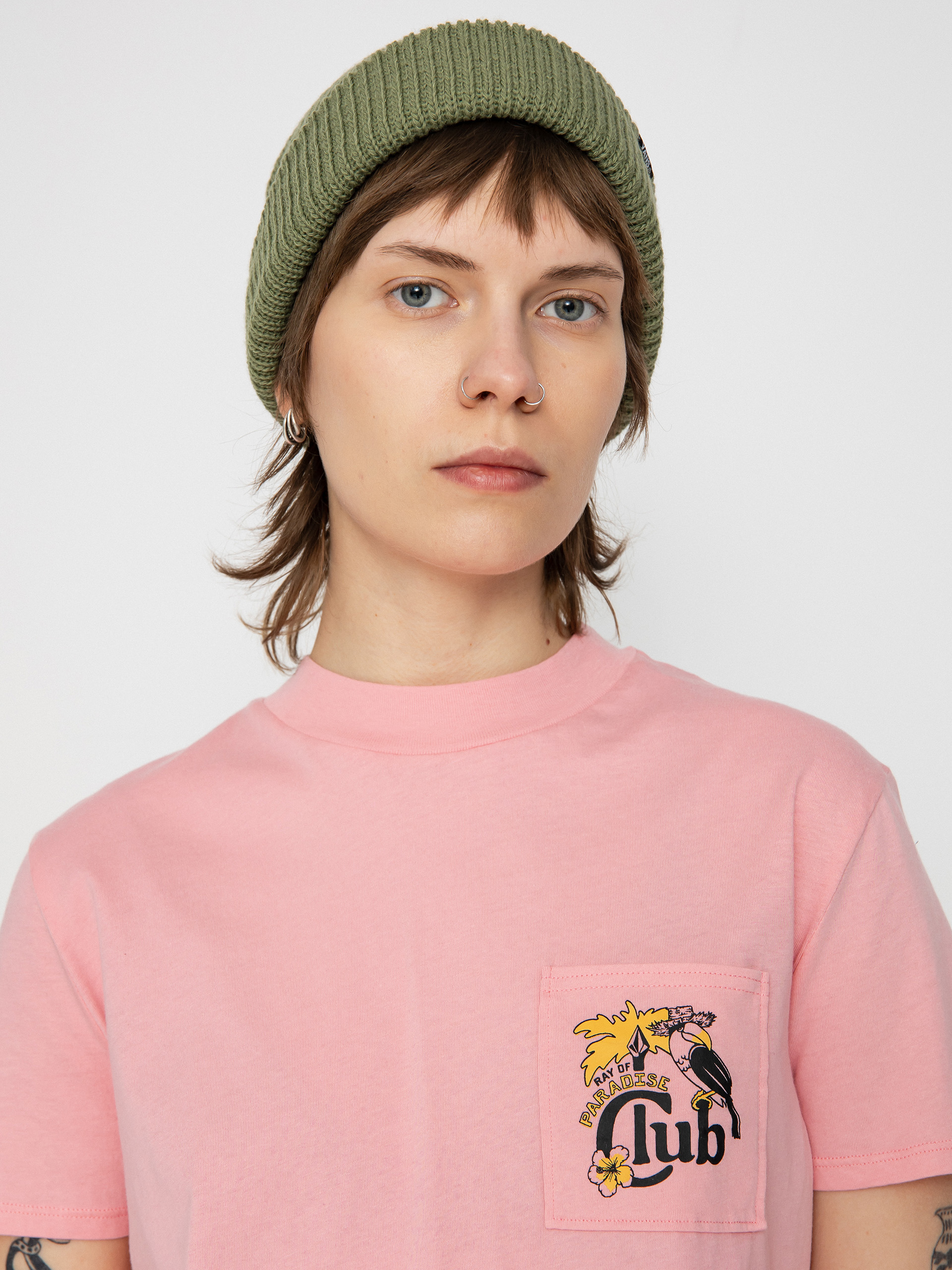 Tricou Volcom Pocket Dial Wmn (guava)