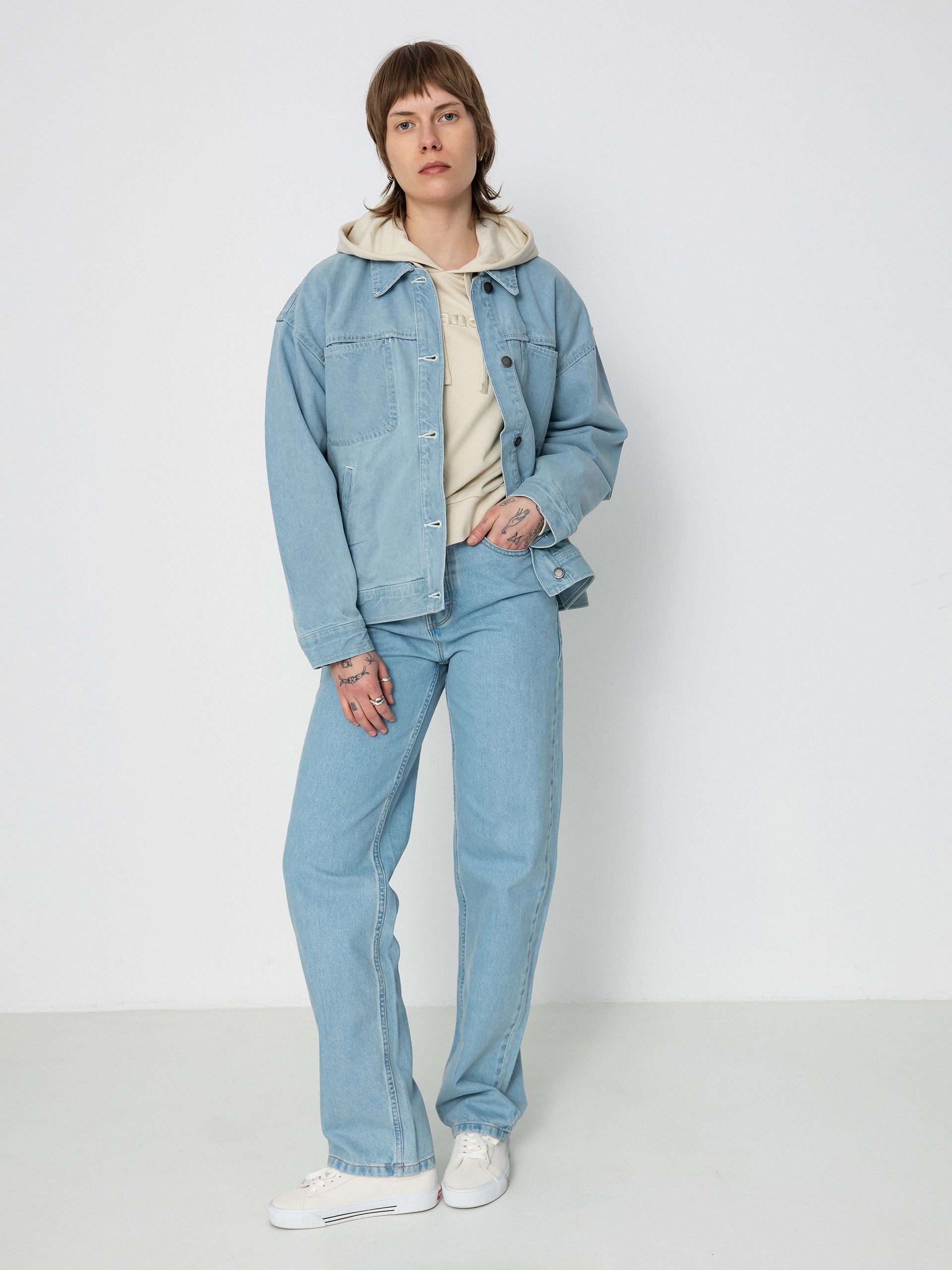 Geacă Dickies Herndon Wmn (vintage aged blue)
