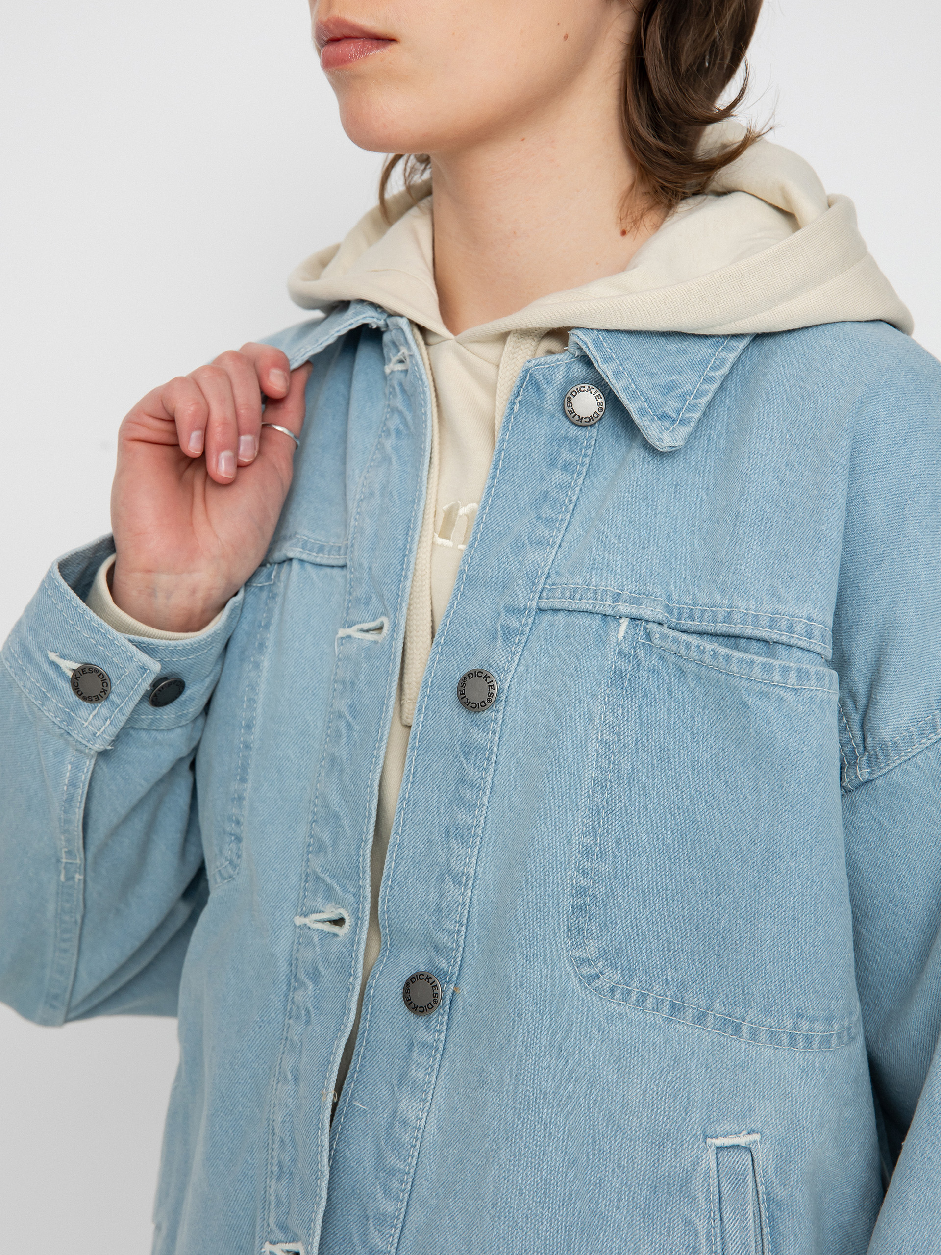 Geacă Dickies Herndon Wmn (vintage aged blue)