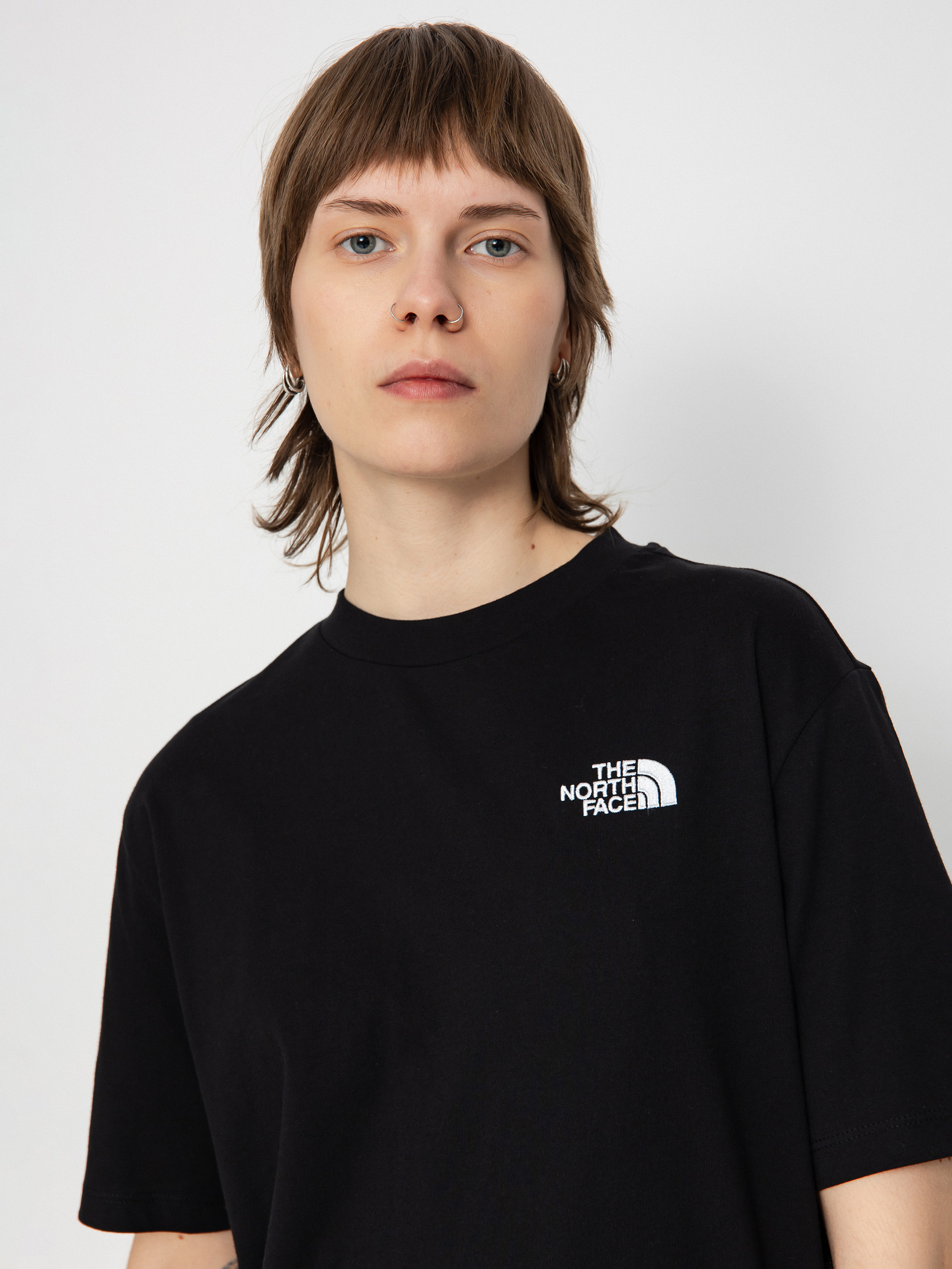 Tricou The North Face Essential Oversize Wmn - negru (tnf black)
