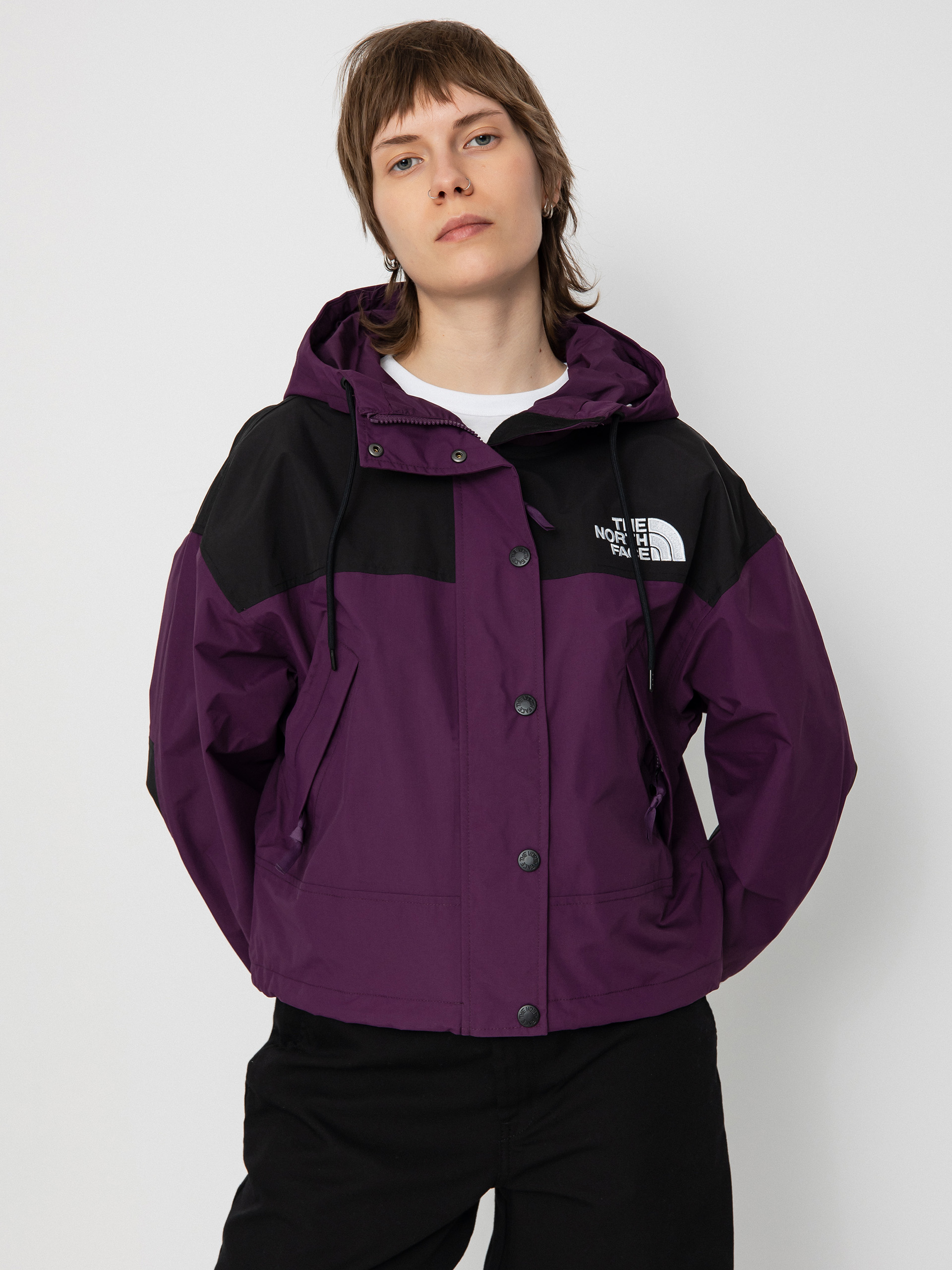 Geacă The North Face Reign On Wmn (blackcurrantprpl/tnfblack)