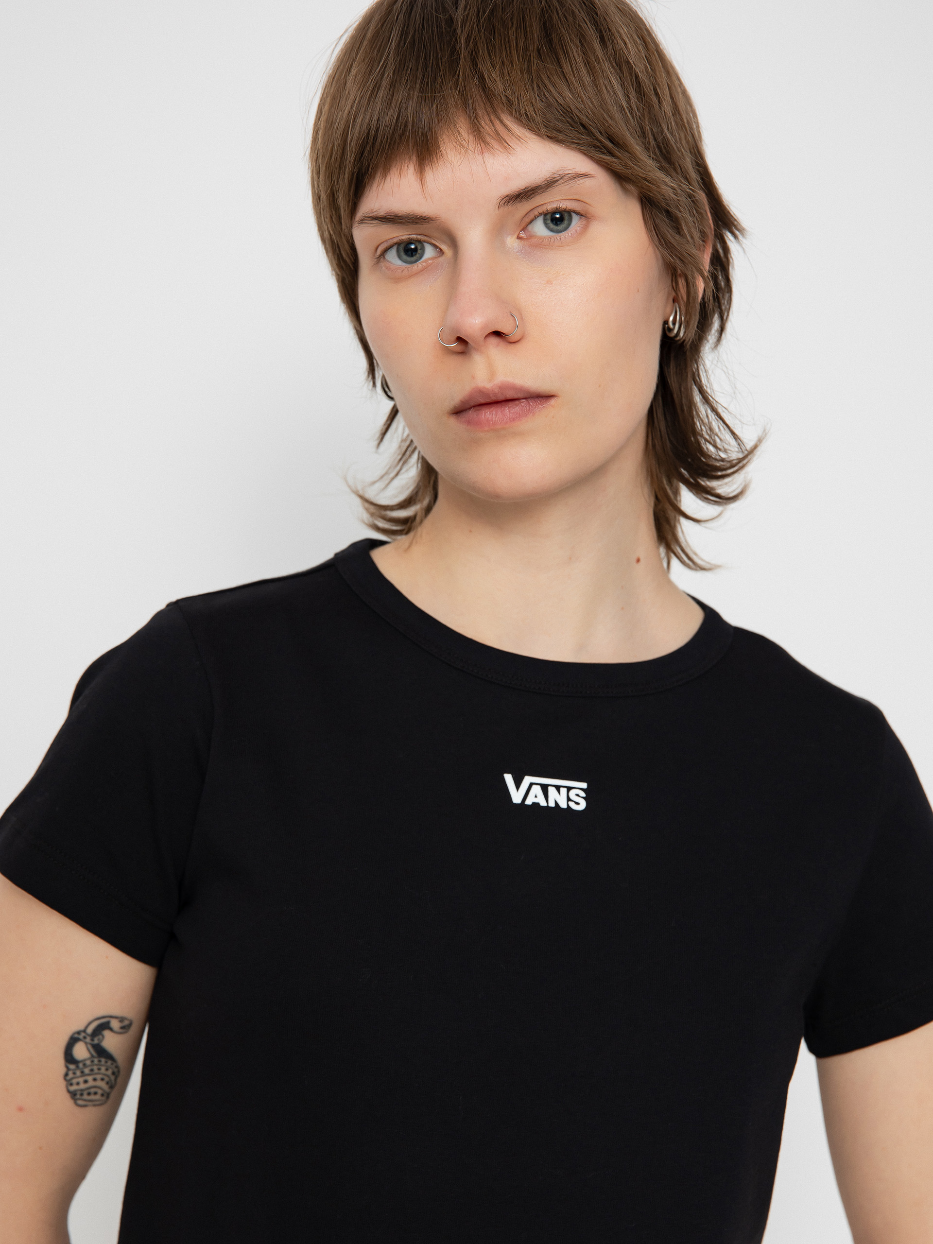 Tricou Vans Basic Mini Wmn (black)