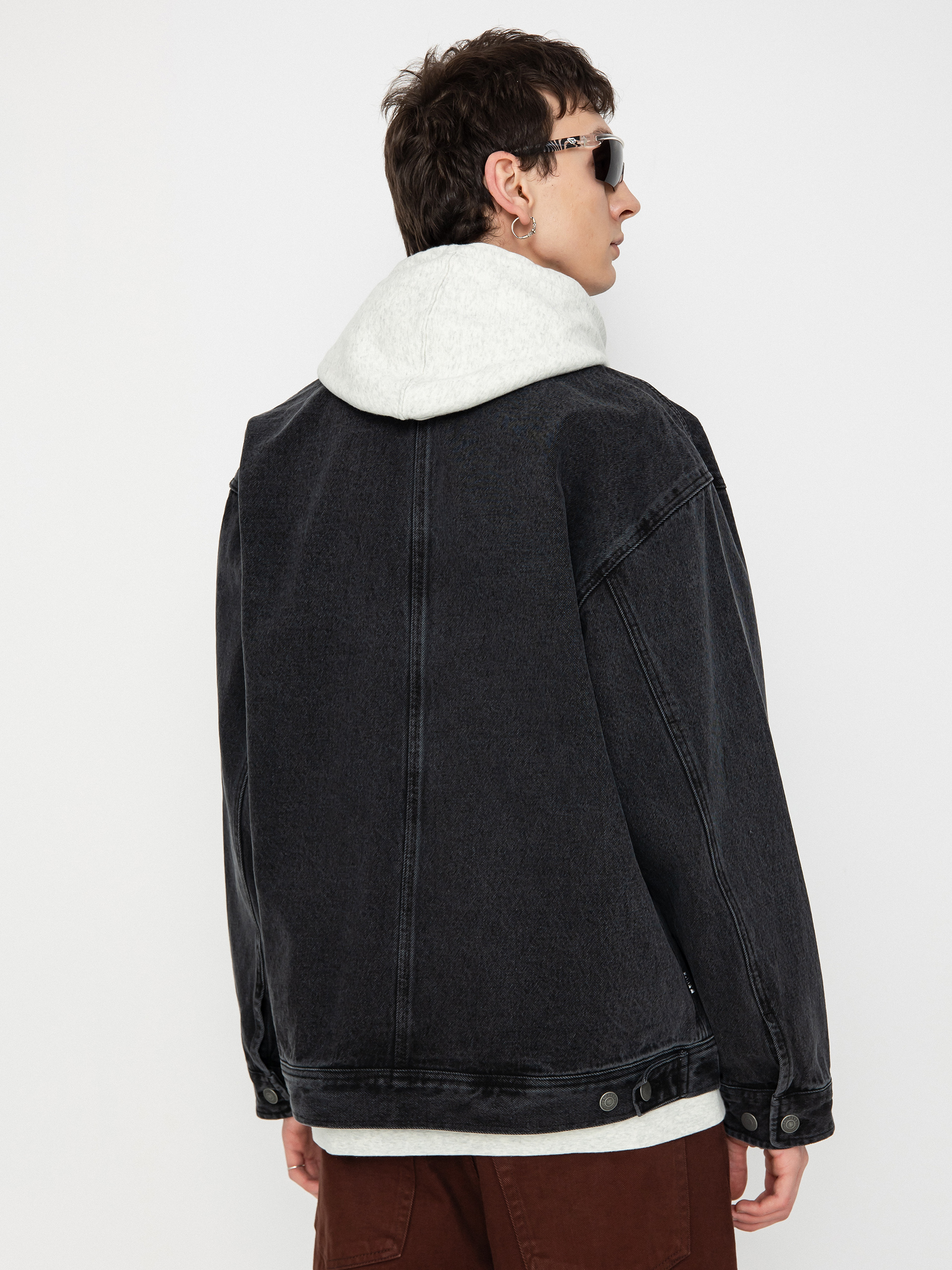 Geacă OBEY Easton (faded black)