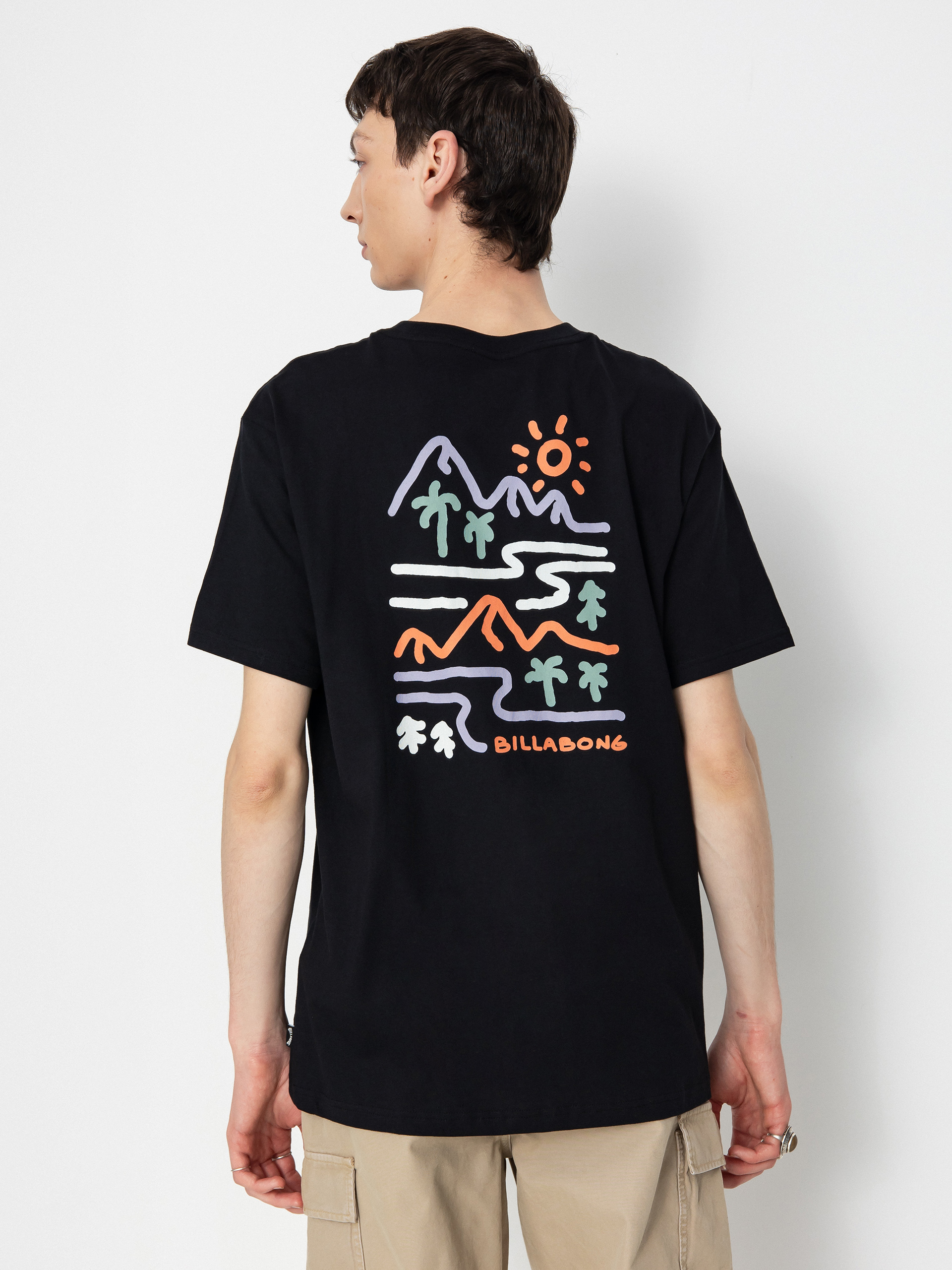 Tricou Billabong Panorama (black)