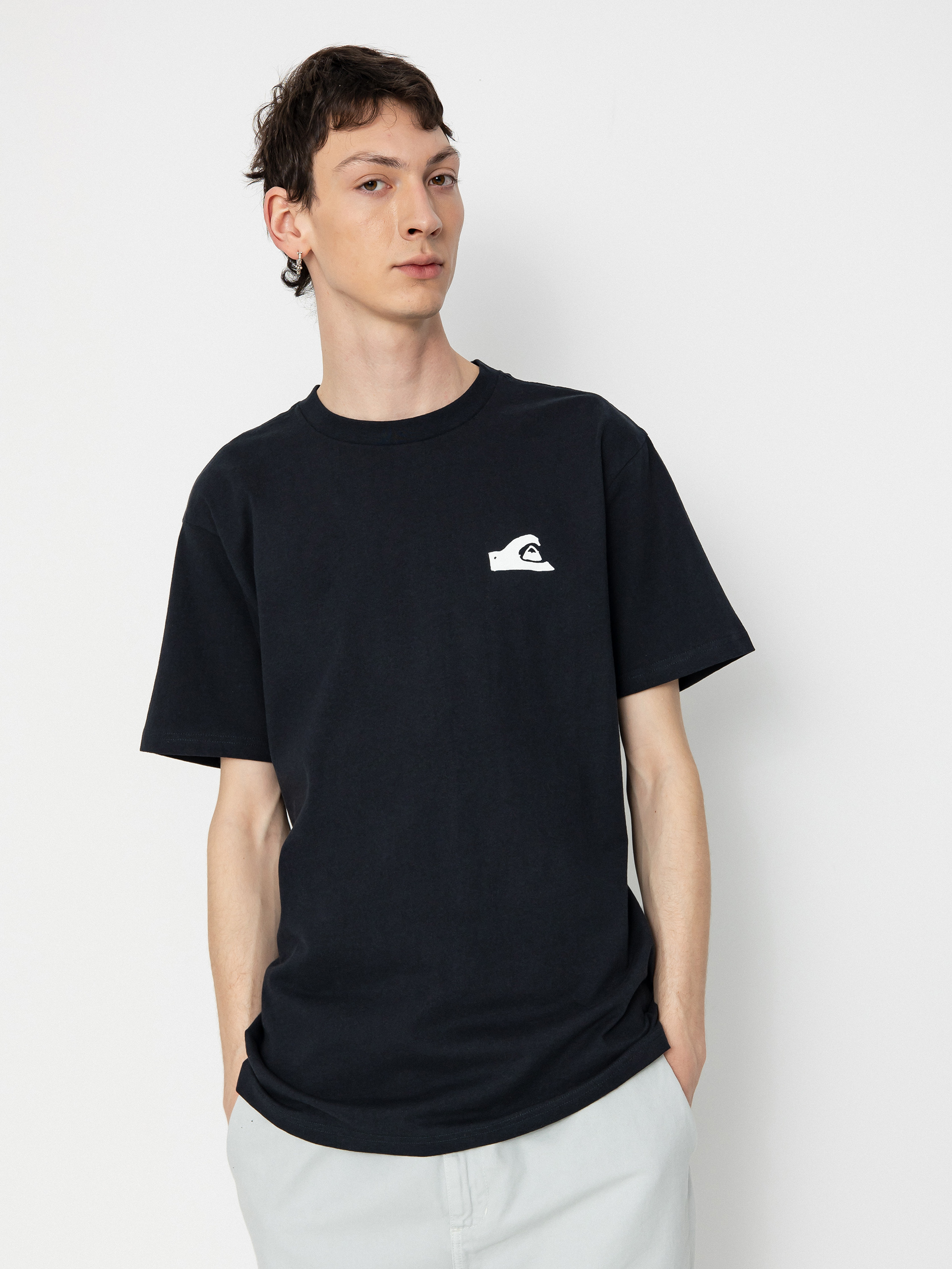 Tricou Quiksilver Qs Mikey Logo Dna (black)