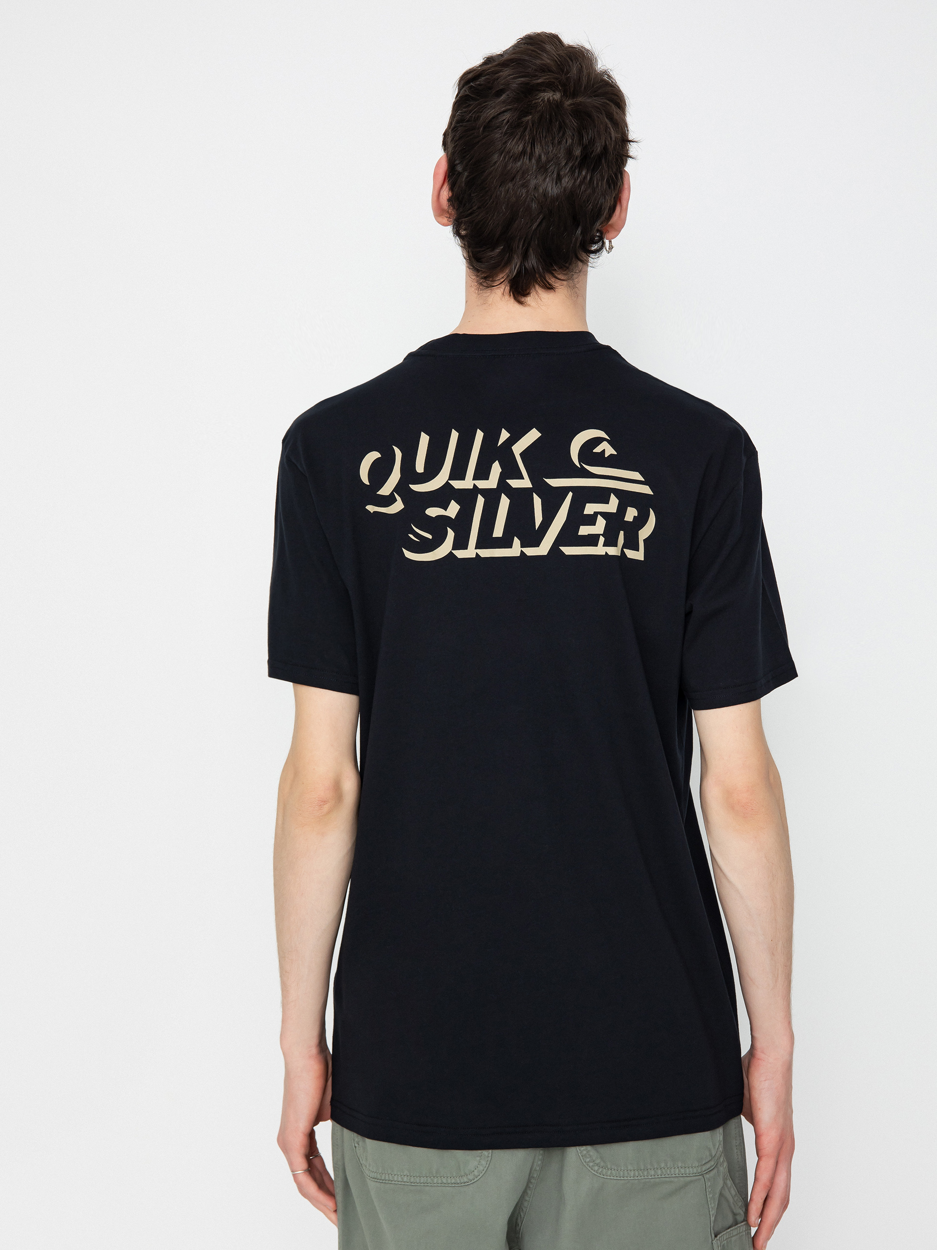 Tricou Quiksilver Shadow Knock (black)