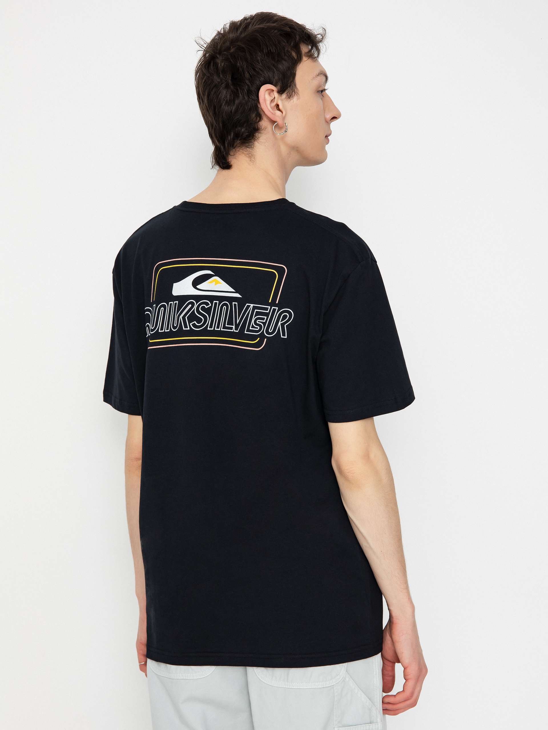 Tricou Quiksilver Line By Line (black)