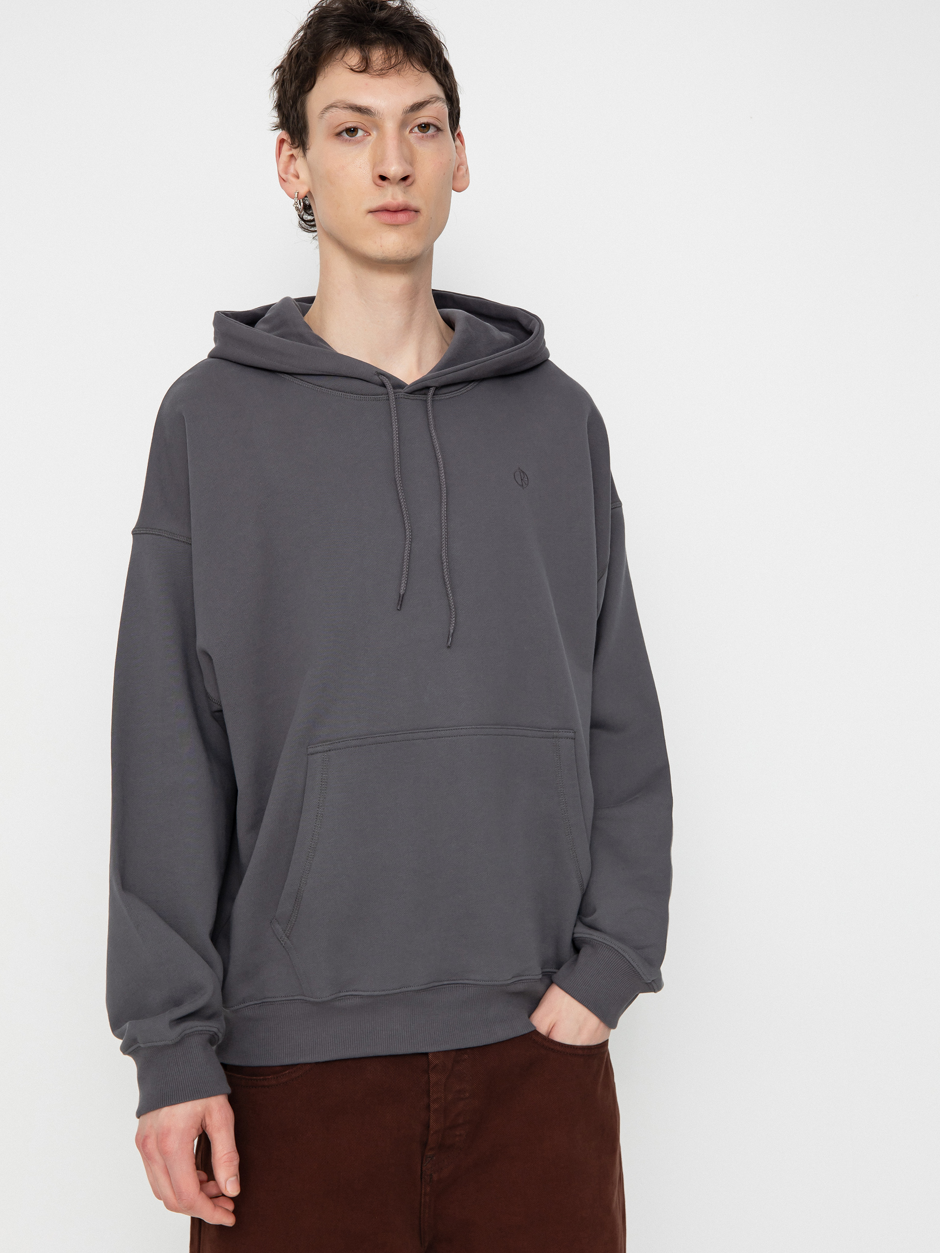 Hanorac cu glugă Polar Skate Frank HD (graphite)